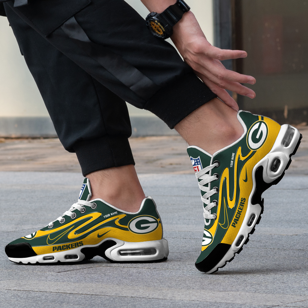 Green Bay Packers-Best Gift For Fans Double Swoosh Personalized H56 Shoes-SP28122312ID02DS01