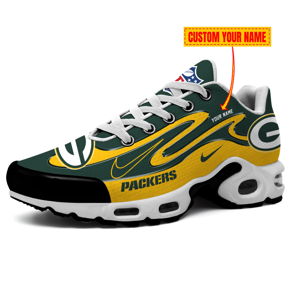 Green Bay Packers-Best Gift For Fans Double Swoosh Personalized H56 Shoes-SP28122312ID02DS01