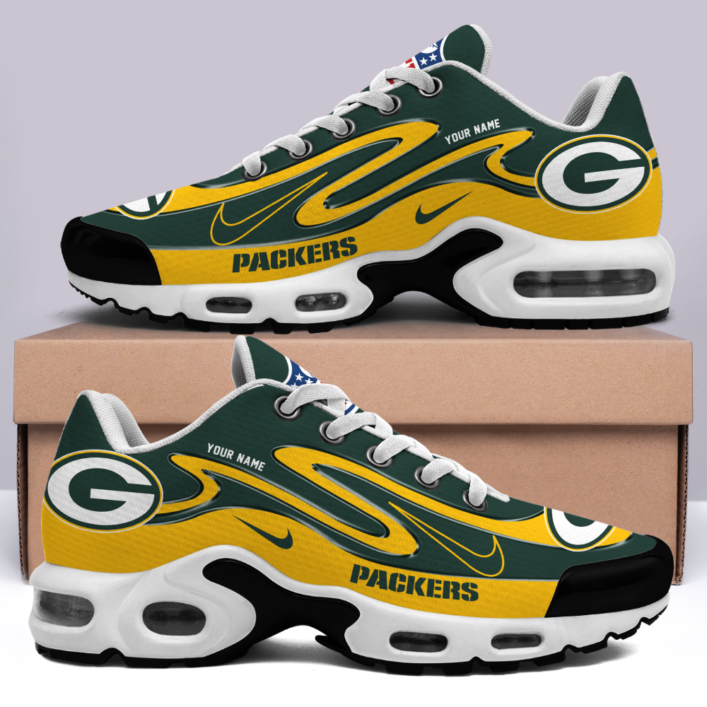 Green Bay Packers-Best Gift For Fans Double Swoosh Personalized H56 Shoes-SP28122312ID02DS01