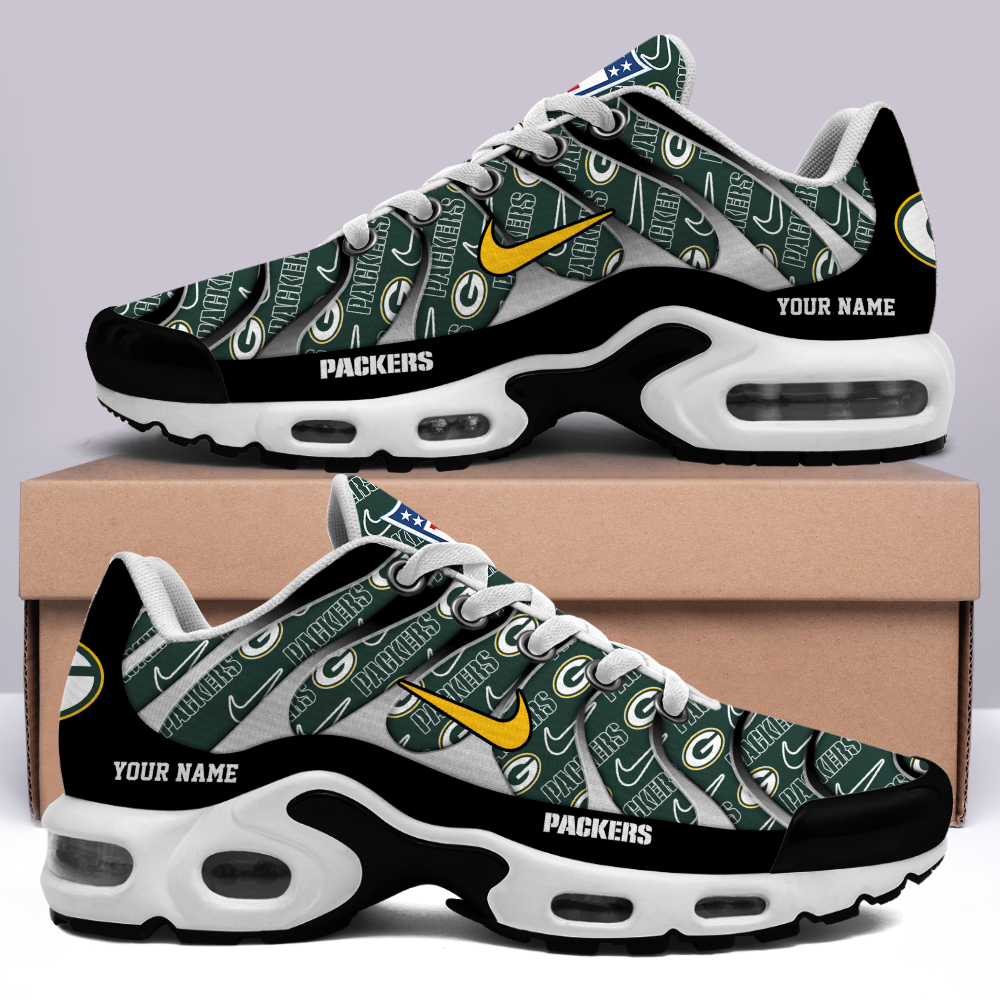 Green Bay Packers-Pattern Swoosh Personalized H56 Shoes-SP16112312ID02DS08