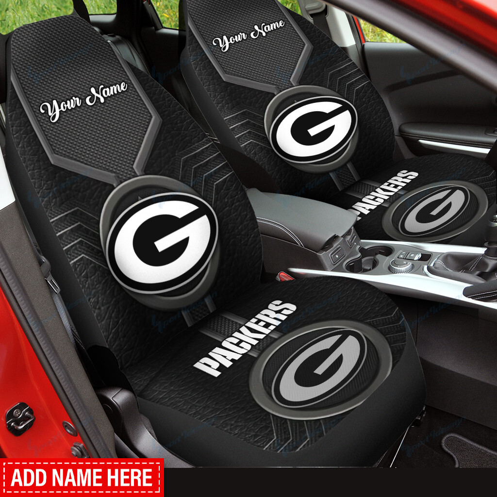 Green Bay Packers Personalized Car Seat Covers BG251