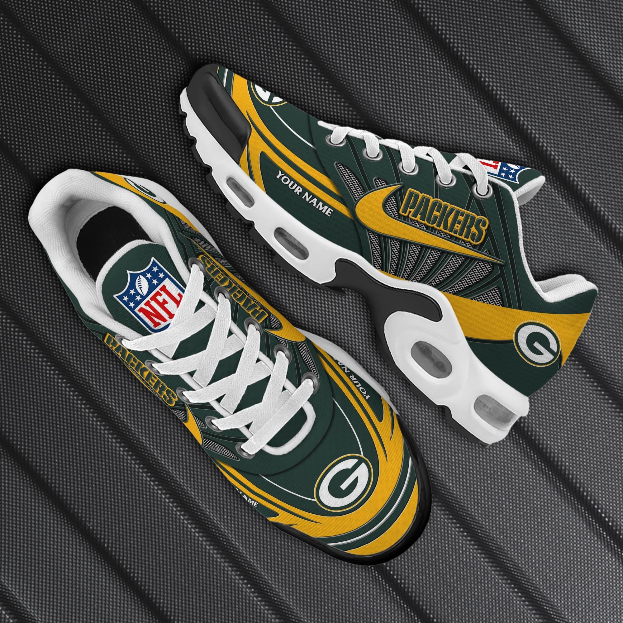 Green Bay Packers TN Shoes 2026 Version Custom Your Name 582