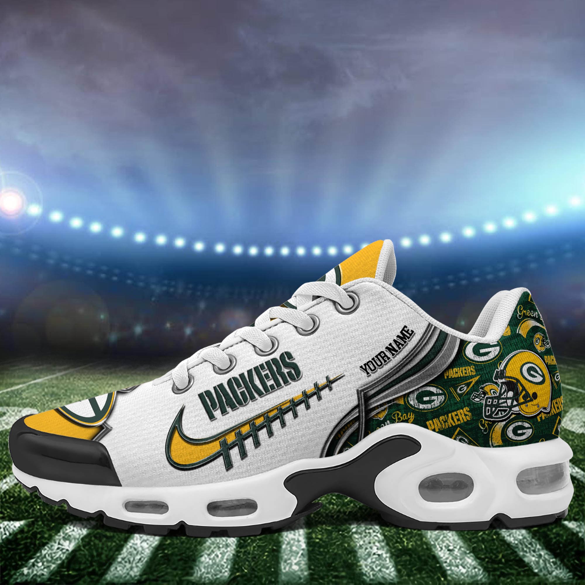 Green Bay Packers TN Shoes 2026 Version Custom Your Name 642