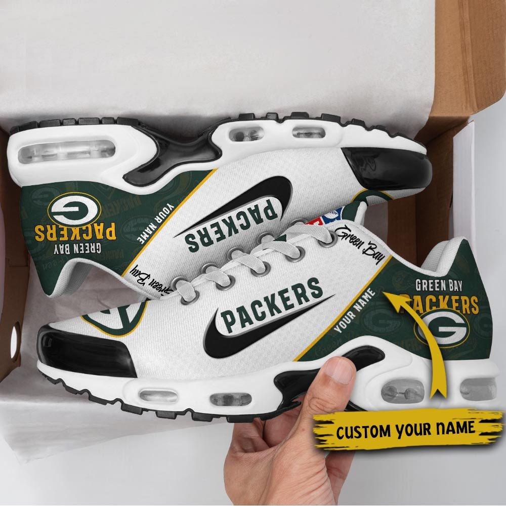 Green Bay Packers TN Shoes 2026 Versions Custom Your Name 670
