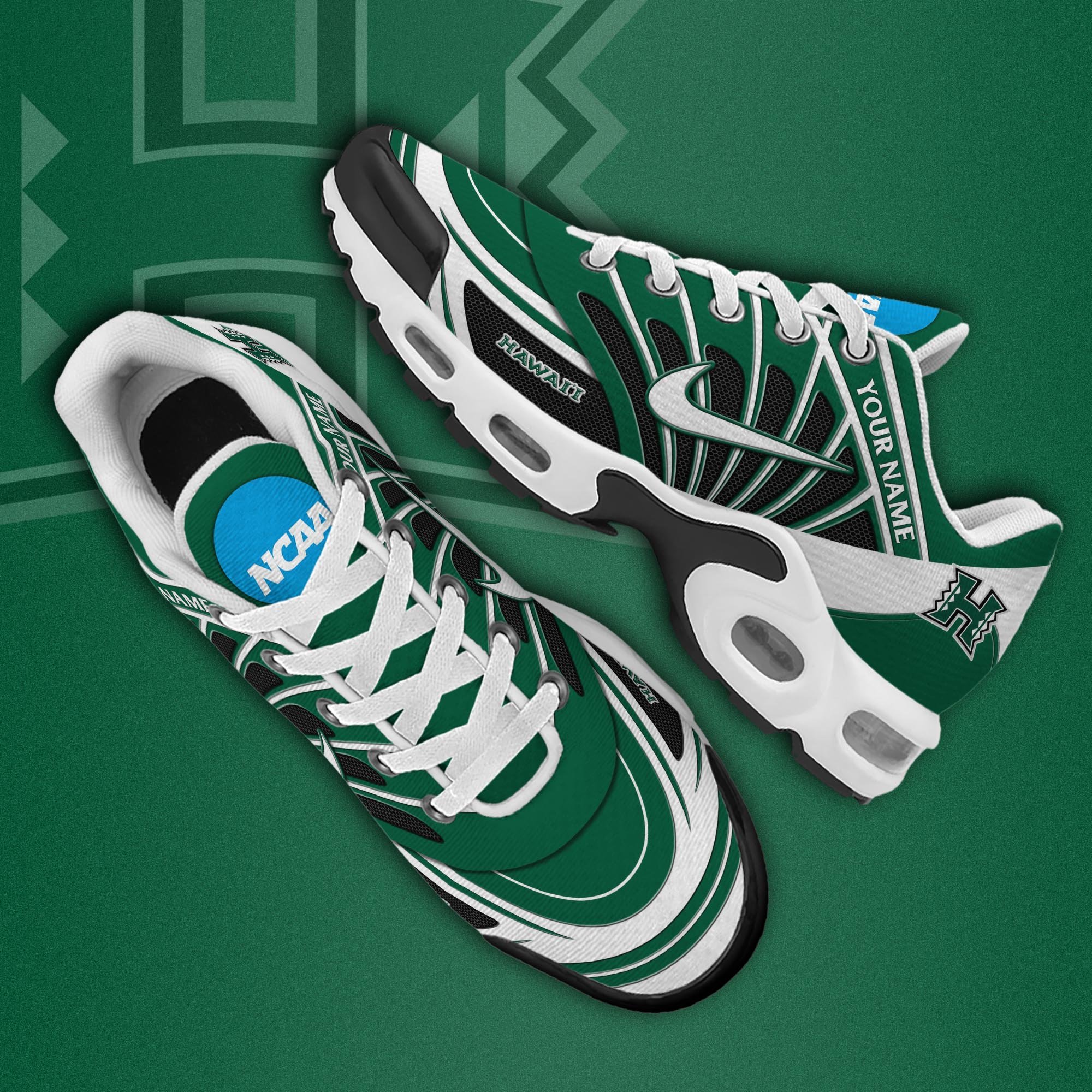 Hawaii Rainbow Warriors TN Shoes 2026 Version Custom Name