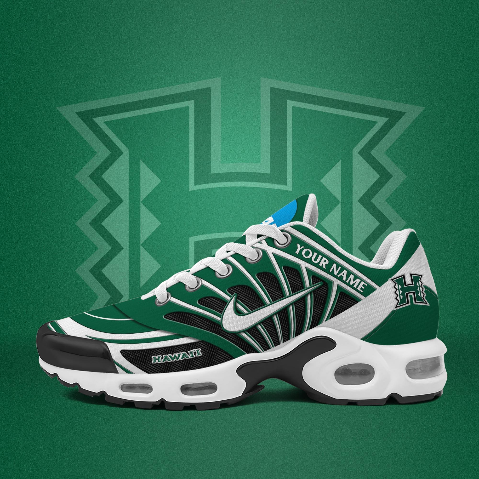 Hawaii Rainbow Warriors TN Shoes 2026 Version Custom Name