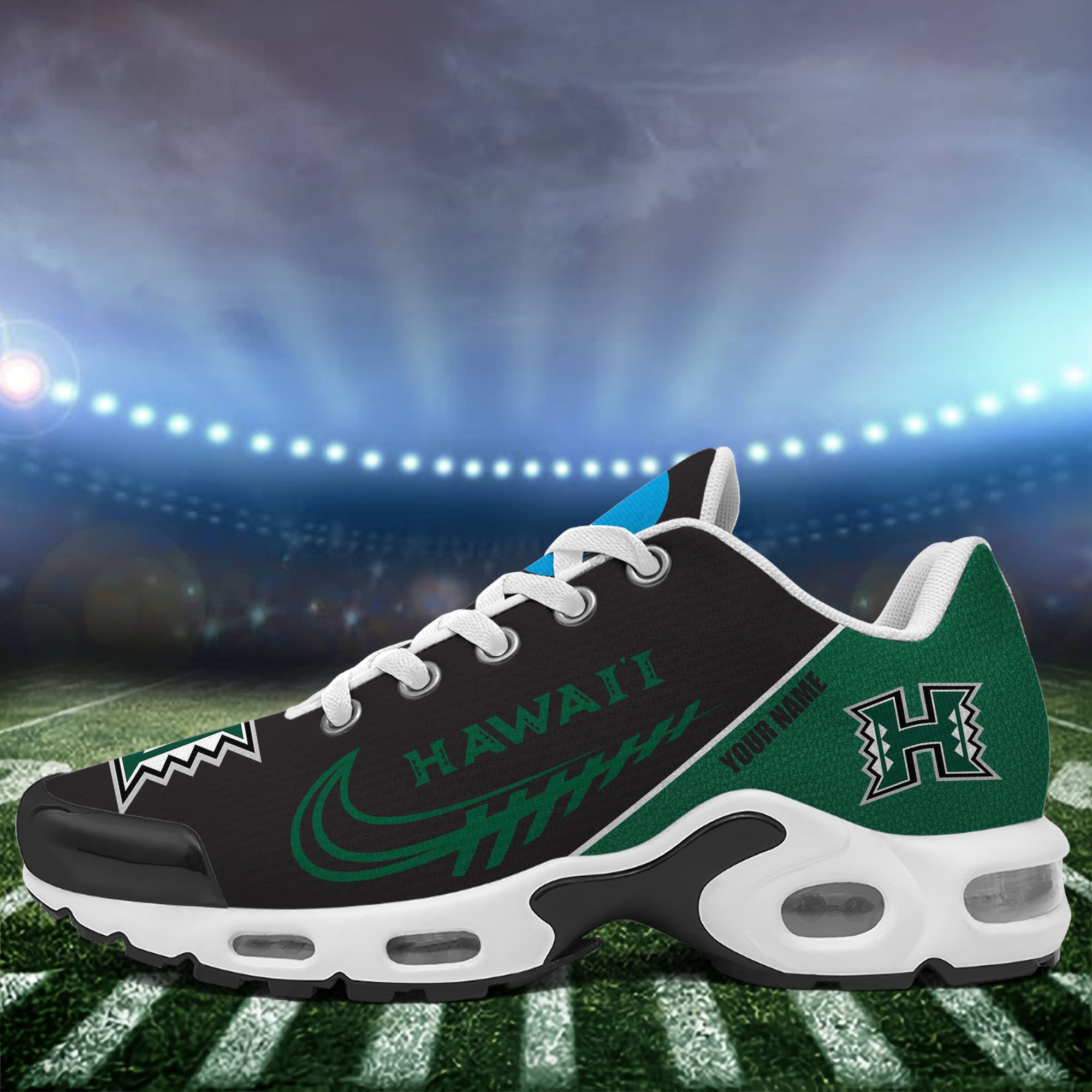 Hawaii Rainbow Warriors TN Shoes Custom Your Name 514