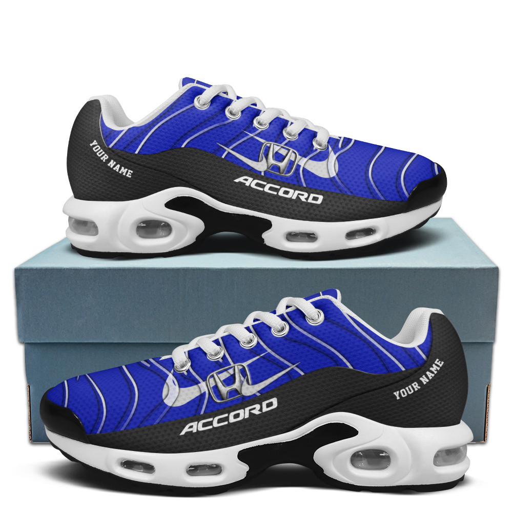 Honda Accord Vibrant Wave Custom Name TN Air Max Shoes Air Cushion Sneakers
