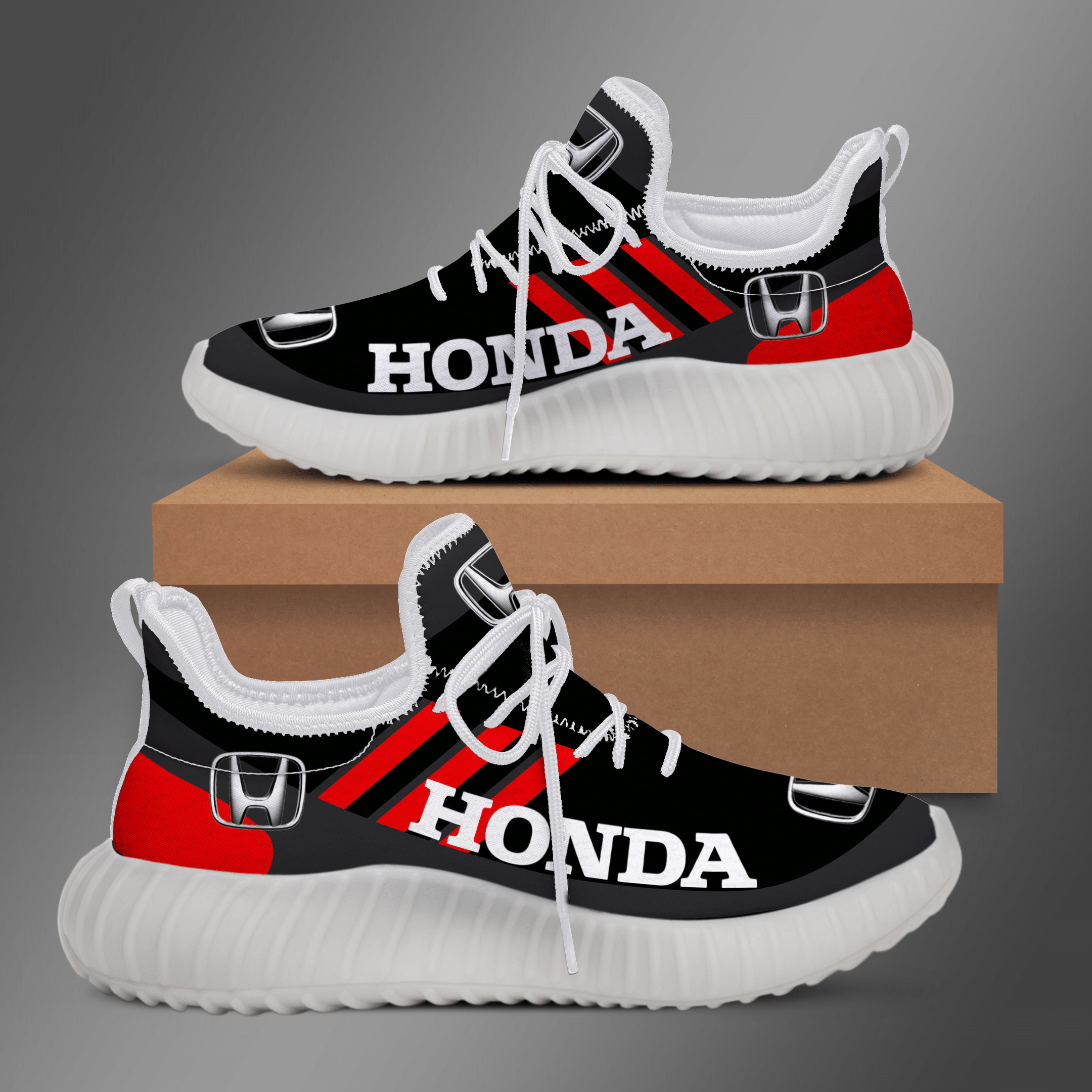 Honda Black YZ Shoes