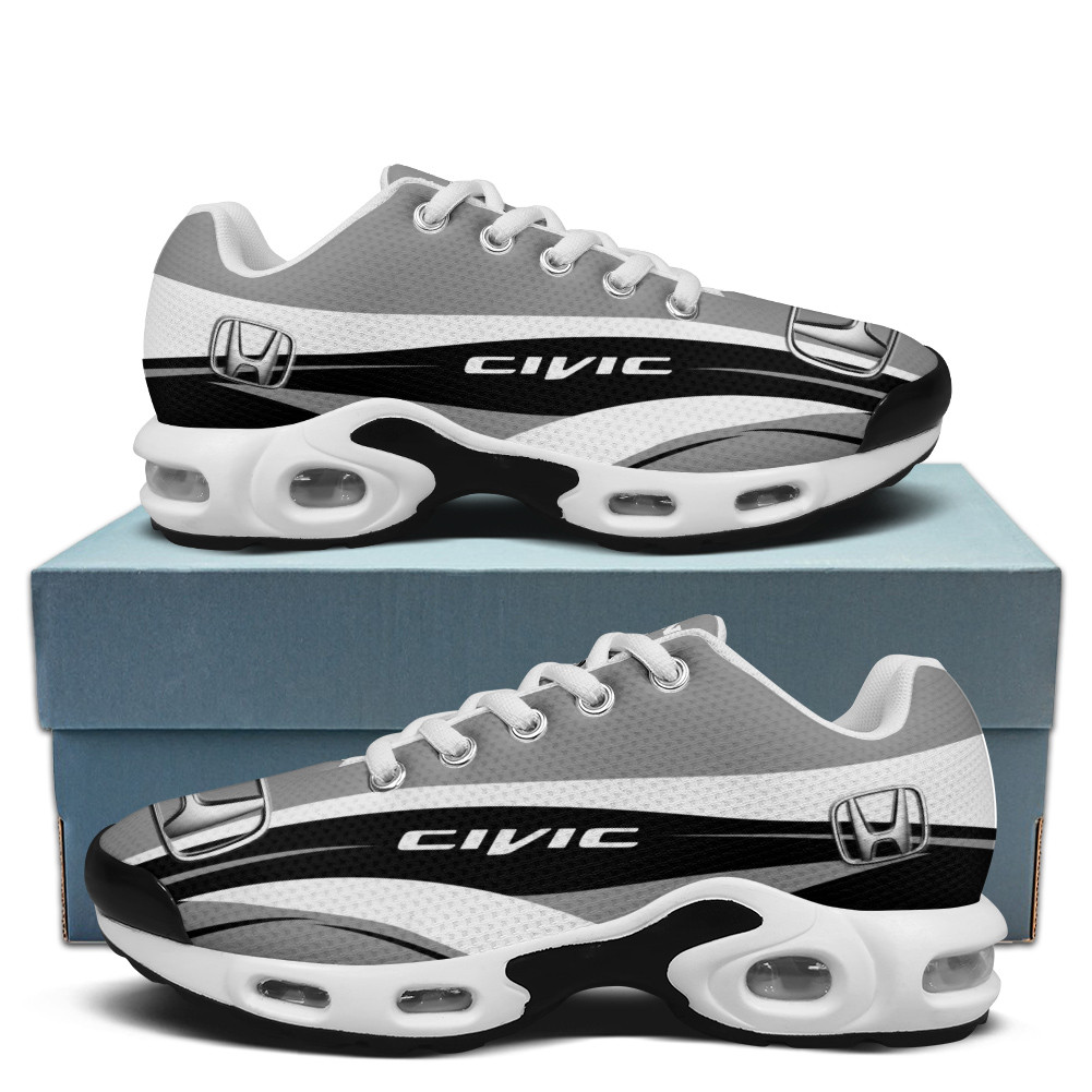 Honda Civic Wave Style Custom Name TN Air Max Shoes Air Cushion Sneakers