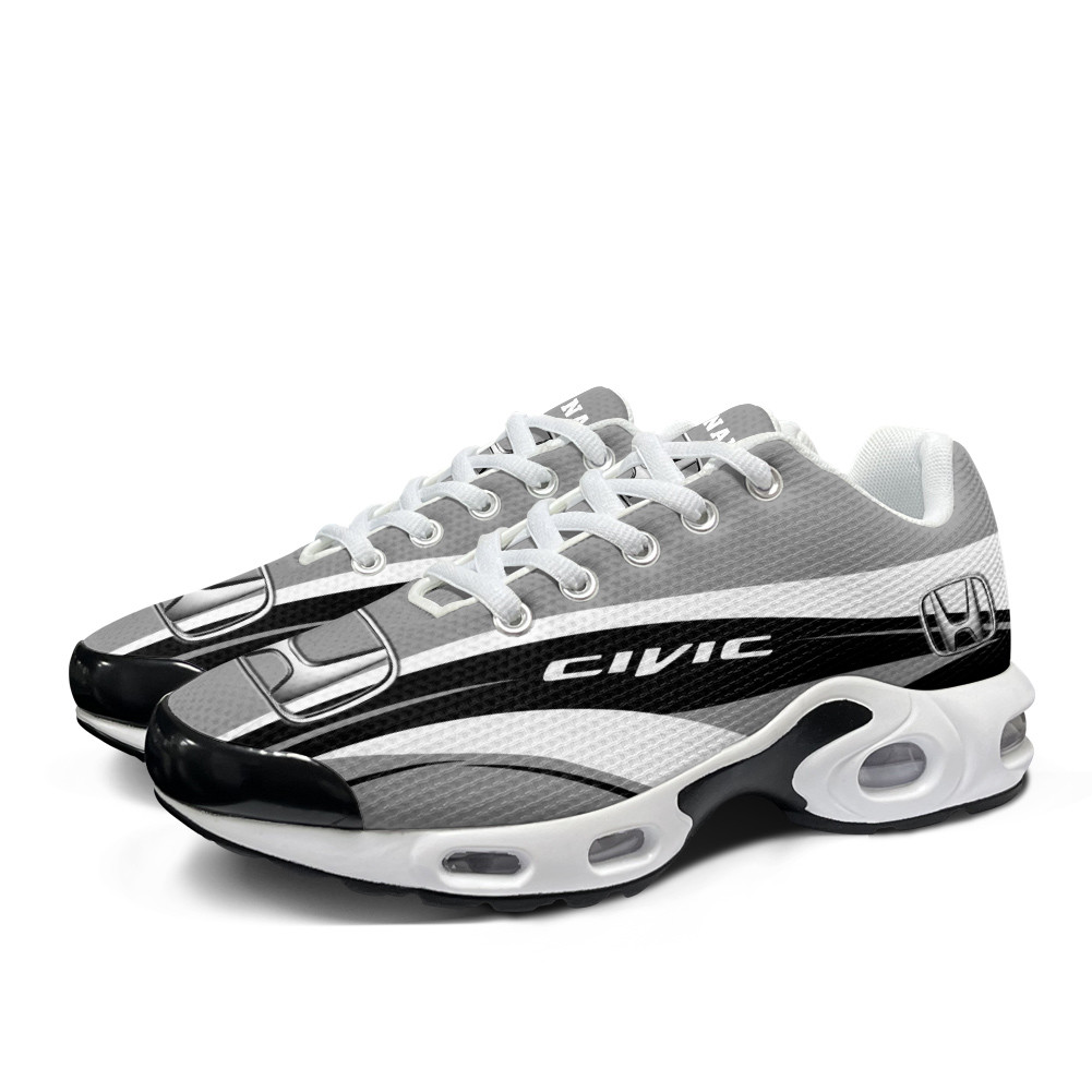 Honda Civic Wave Style Custom Name TN Air Max Shoes Air Cushion Sneakers