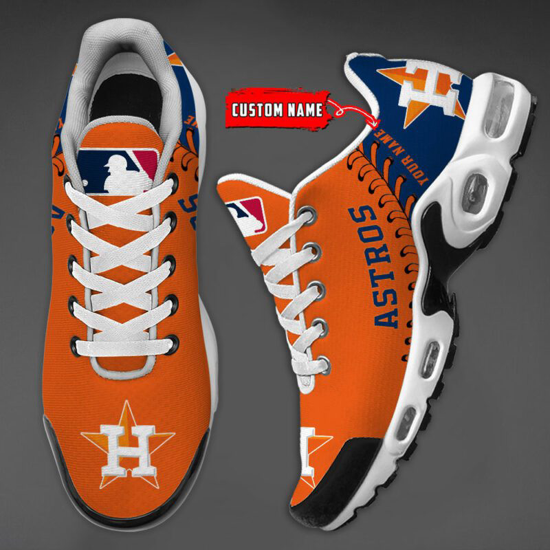 Houston Astros Air Max Plus Sport Sneakers For Fan Gifts