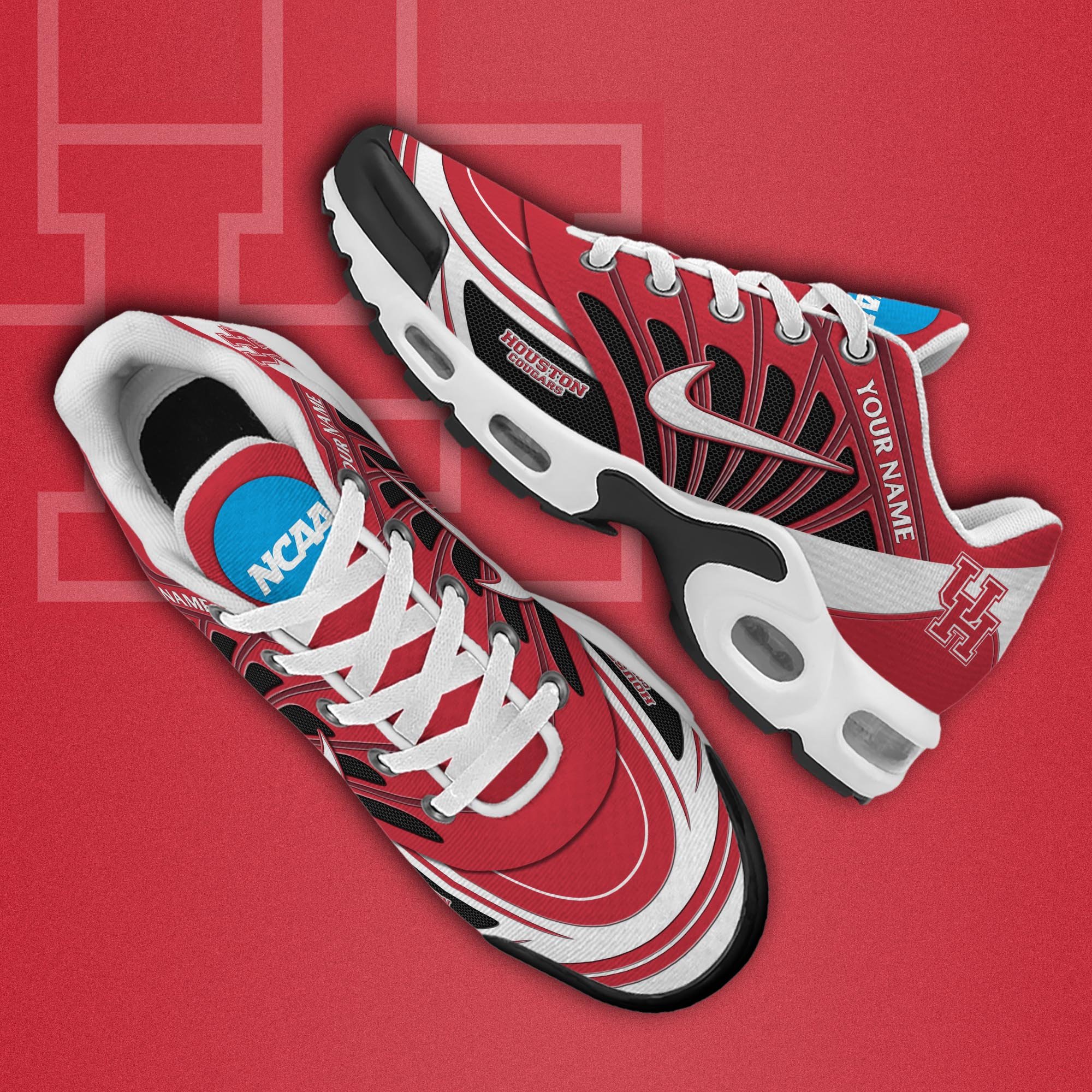 Houston Cougars TN Shoes 2026 Version Custom Name
