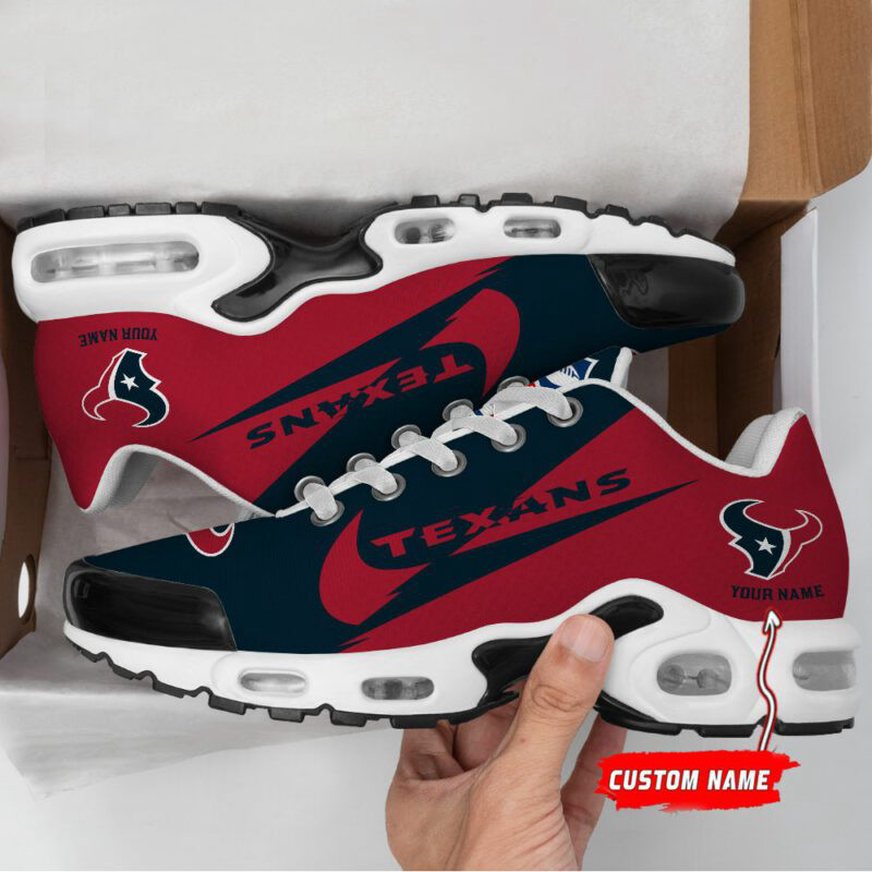 Houston Texans Air Max Plus Sport Sneakers For Fan Gifts