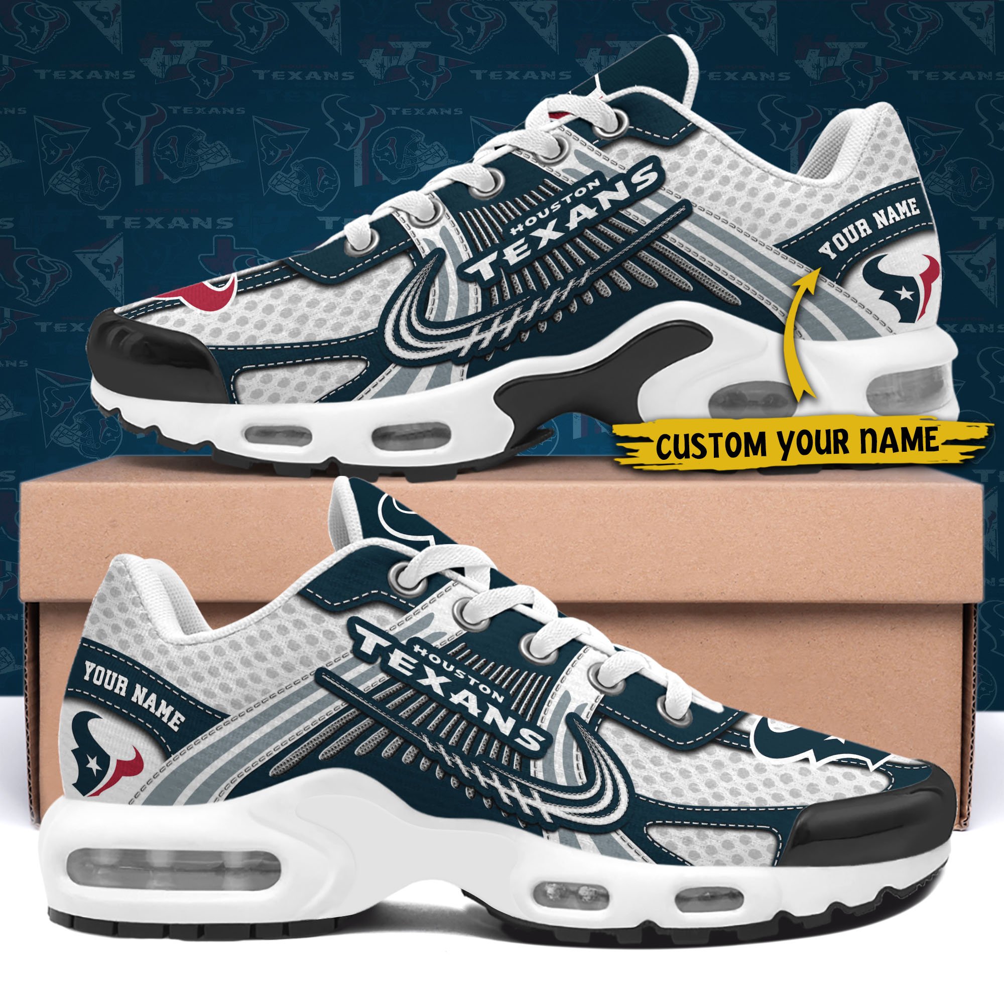 Houston Texans TN Shoes Custom Your Name, Sport Team Shoes