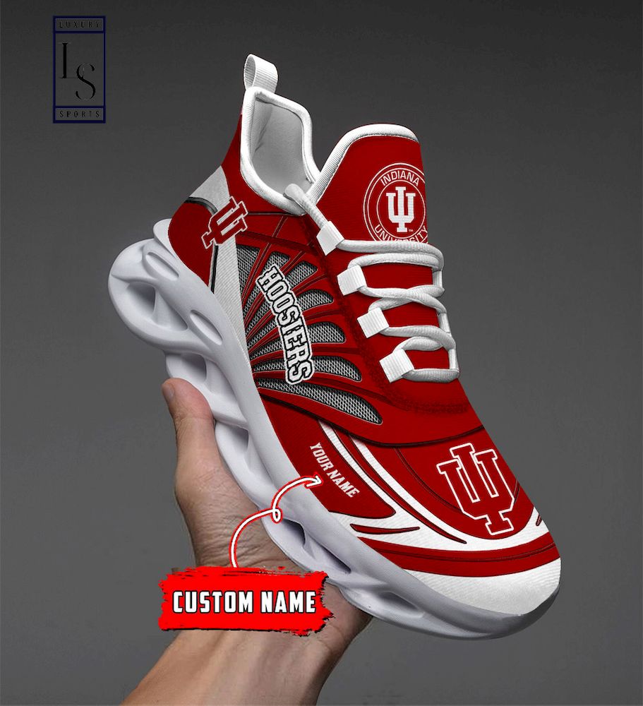 Indiana Hoosiers Custom Name Max Soul Shoes