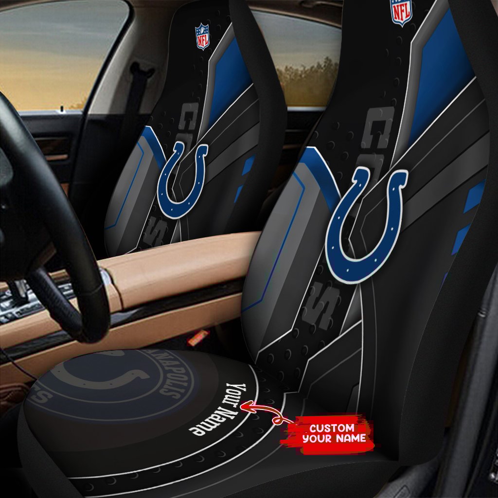 Indianapolis Colts Personalized Car Seat Covers BGCSC630