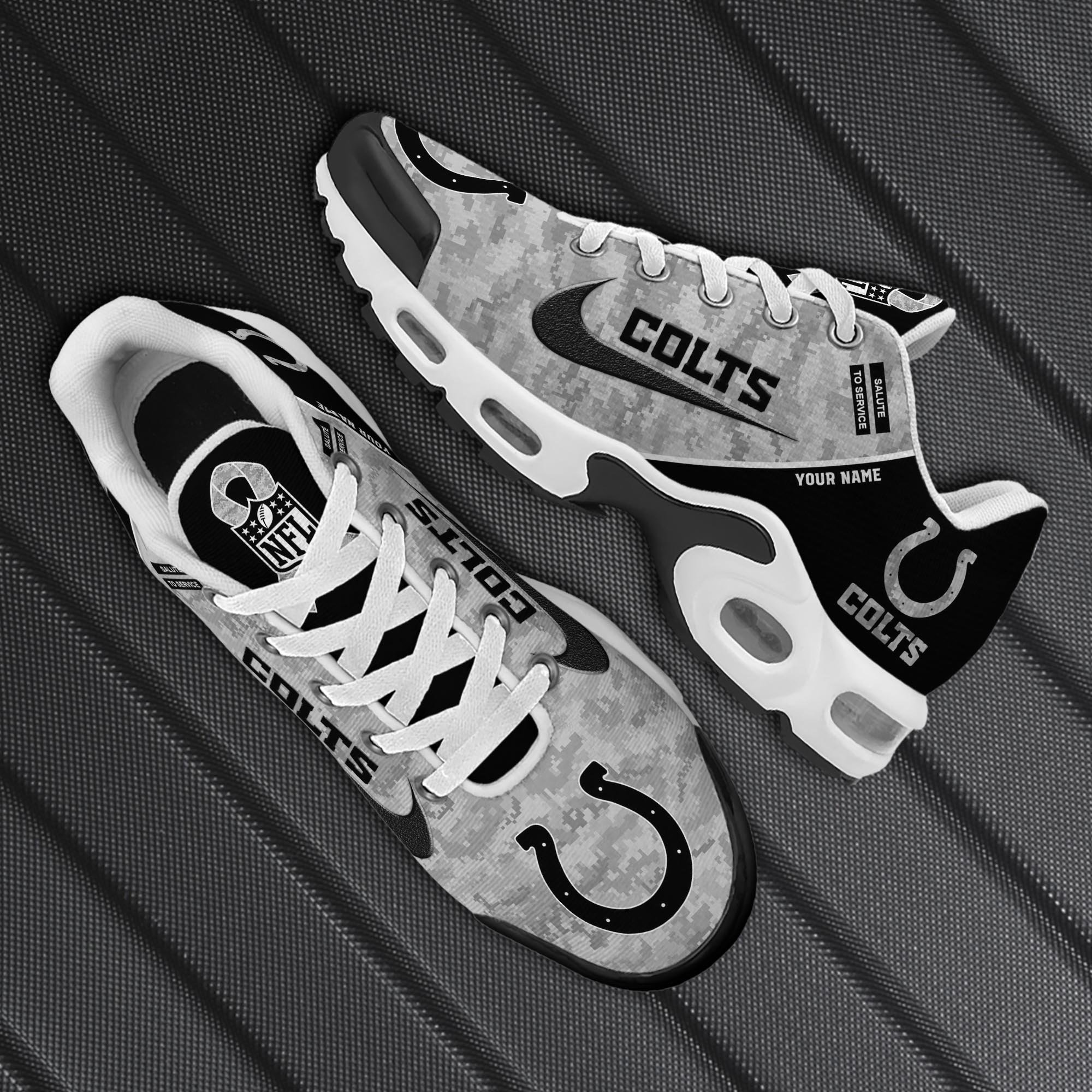 Indianapolis Colts Team TN Shoes 2026 Version Custom Name 581
