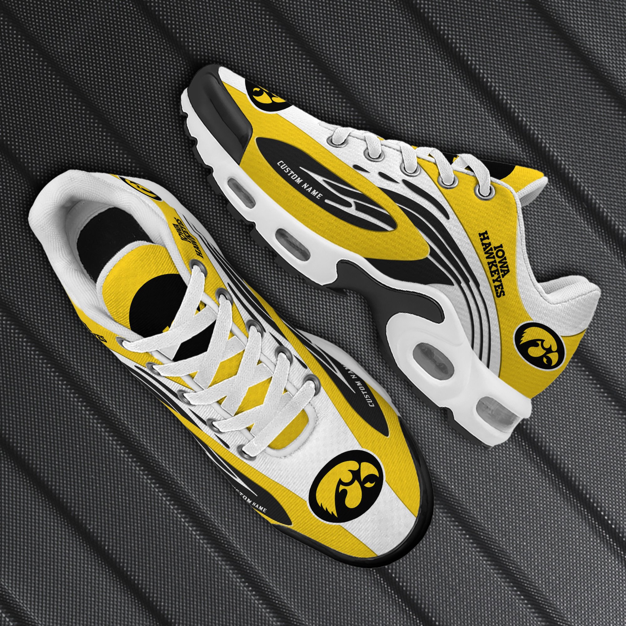 Iowa Hawkeyes TN Shoes 2026 Version Custom Your Name 026