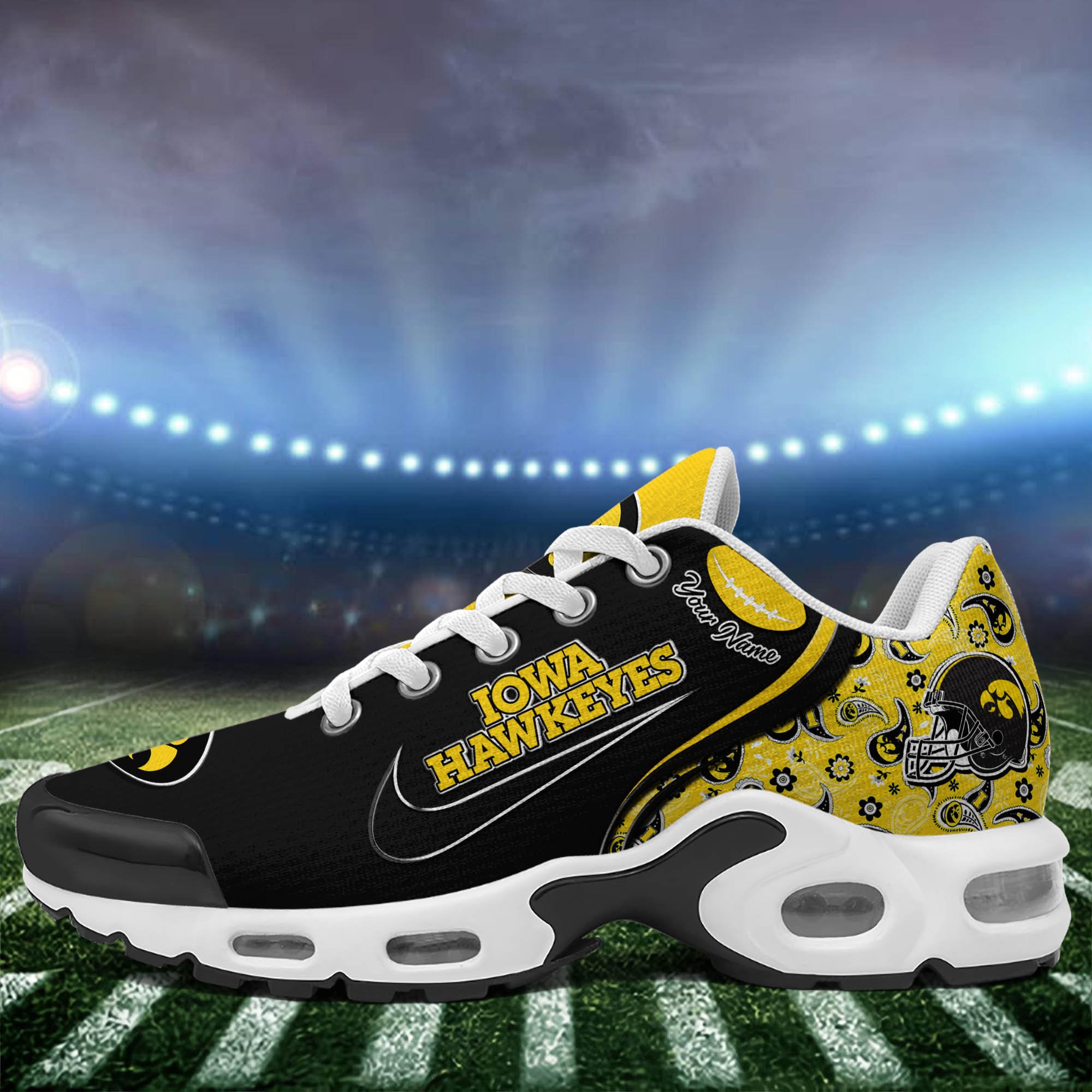 Iowa Hawkeyes TN Shoes 2026 Version Custom Your Name 499
