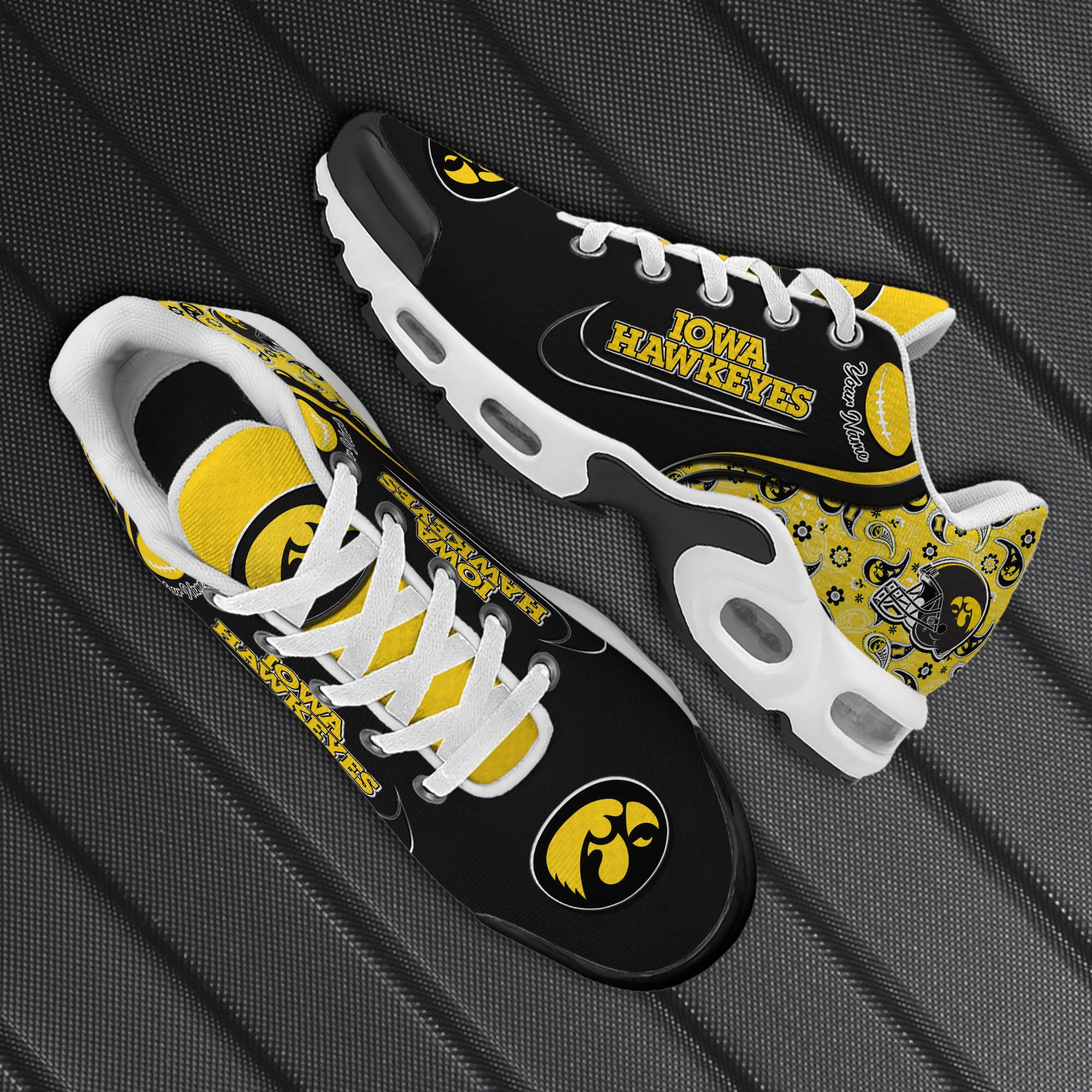 Iowa Hawkeyes TN Shoes 2026 Version Custom Your Name 499