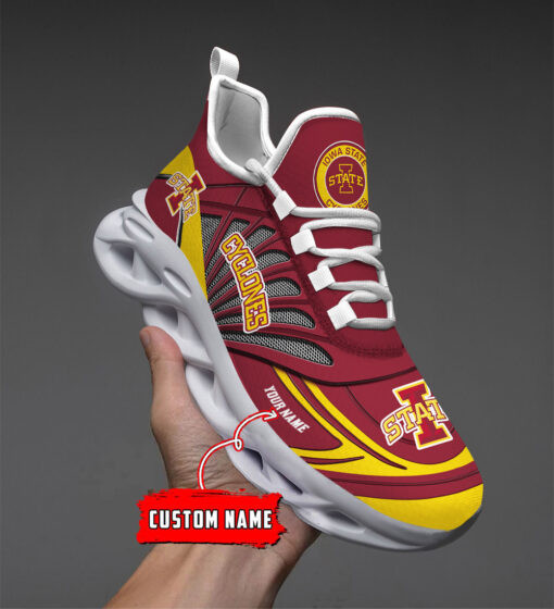 Iowa State Cyclones Custom Name Max Soul Shoes