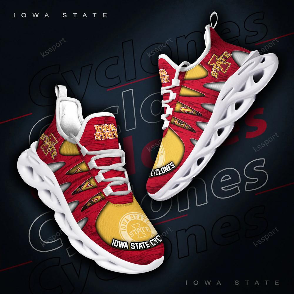 Iowa State Cyclones Max Soul Shoes, Running Sneakers