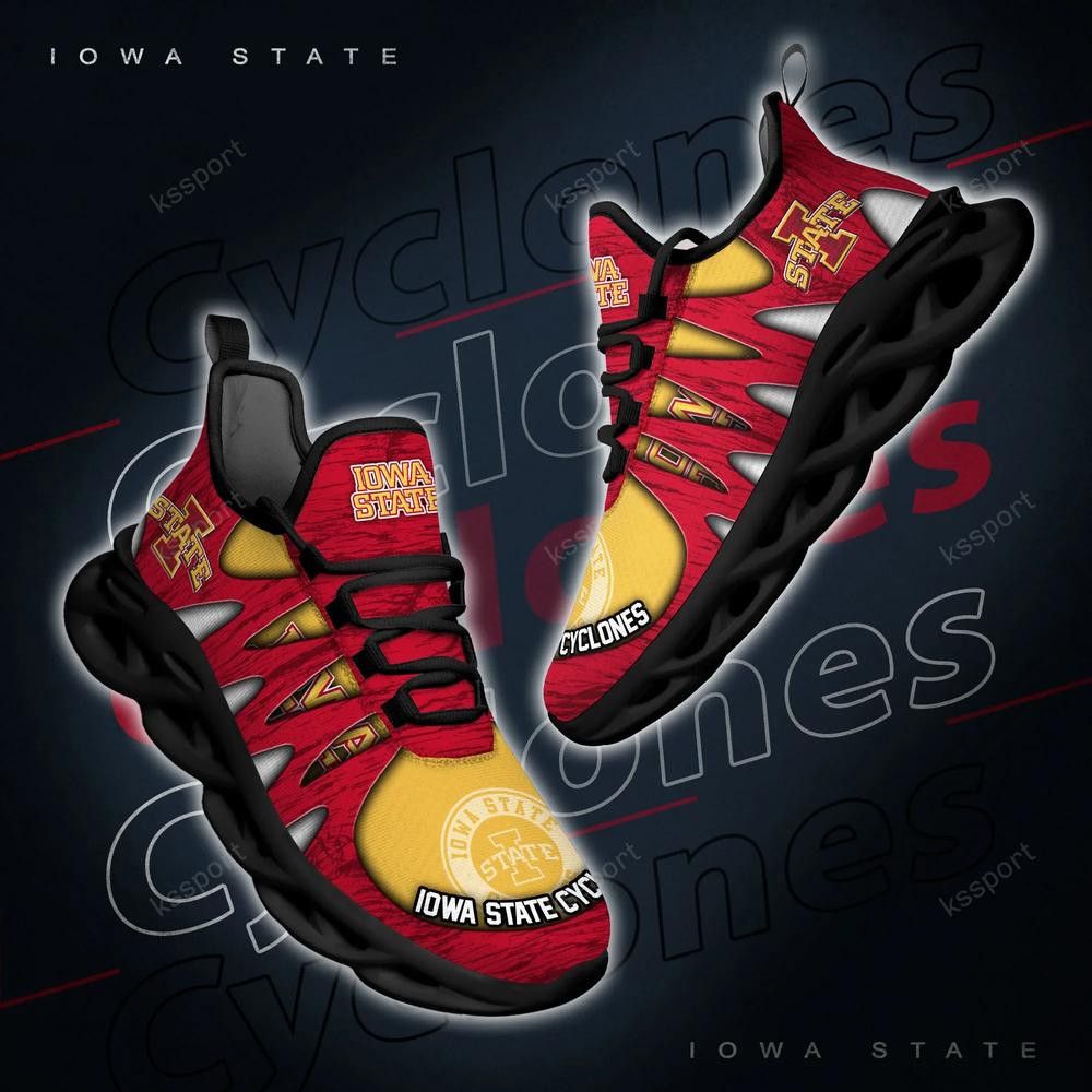 Iowa State Cyclones Max Soul Shoes, Running Sneakers