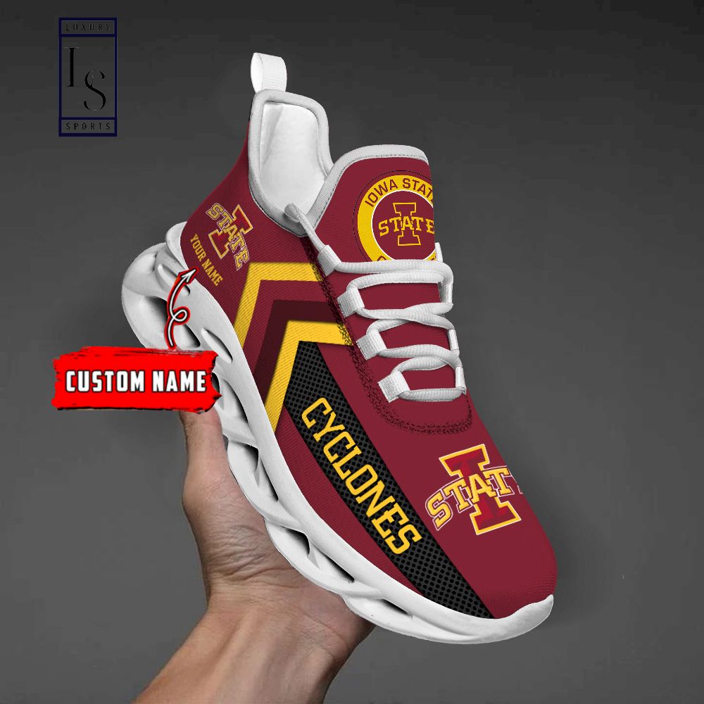 Iowa State Cyclones Personalized Max Soul Shoes