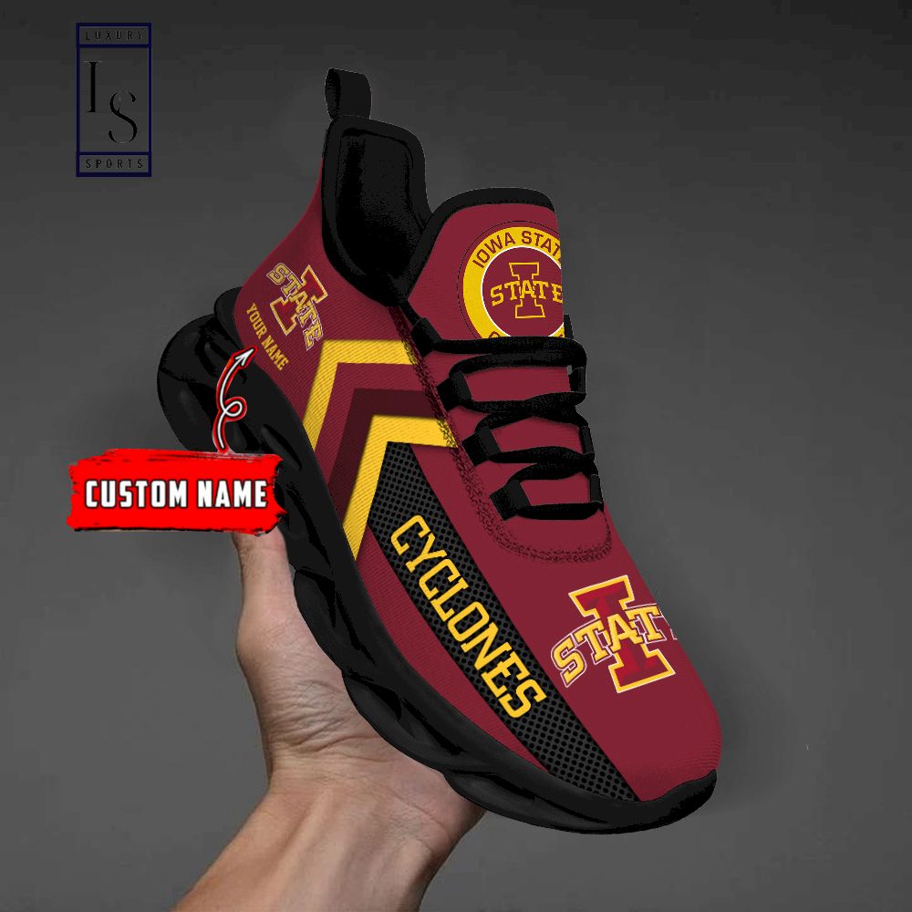 Iowa State Cyclones Personalized Max Soul Shoes