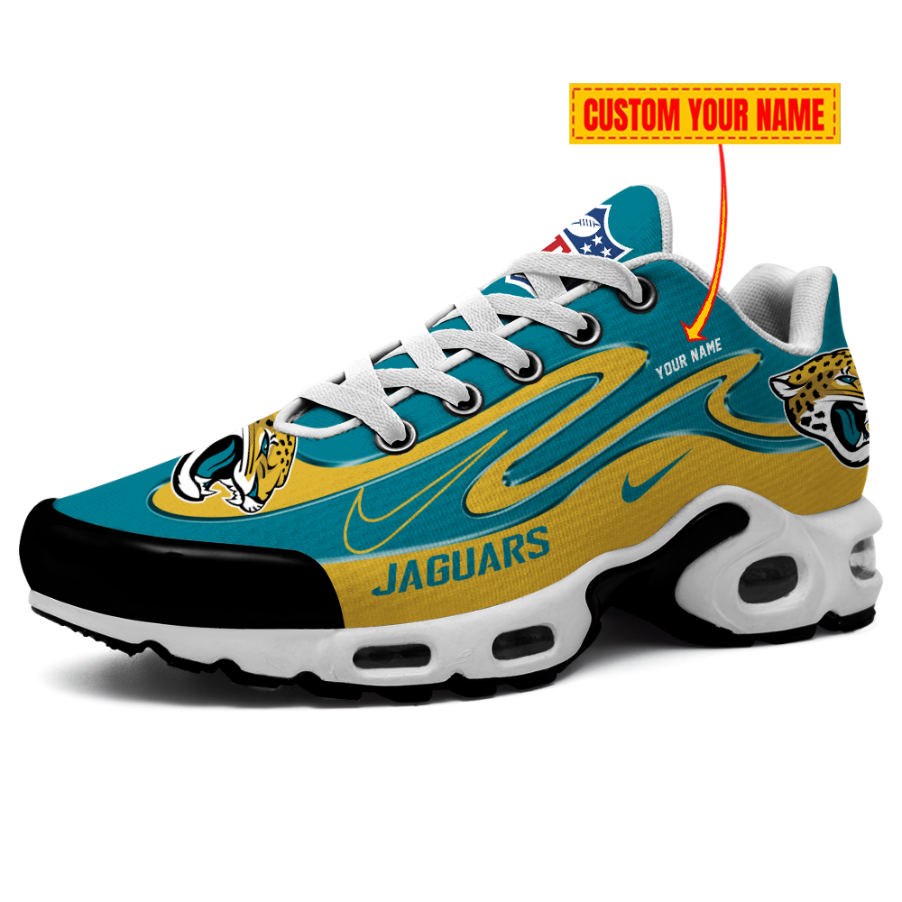 Jacksonville Jaguars-Best Gift For Fans Double Swoosh Personalized H56 Shoes-SP28122315ID02DS01