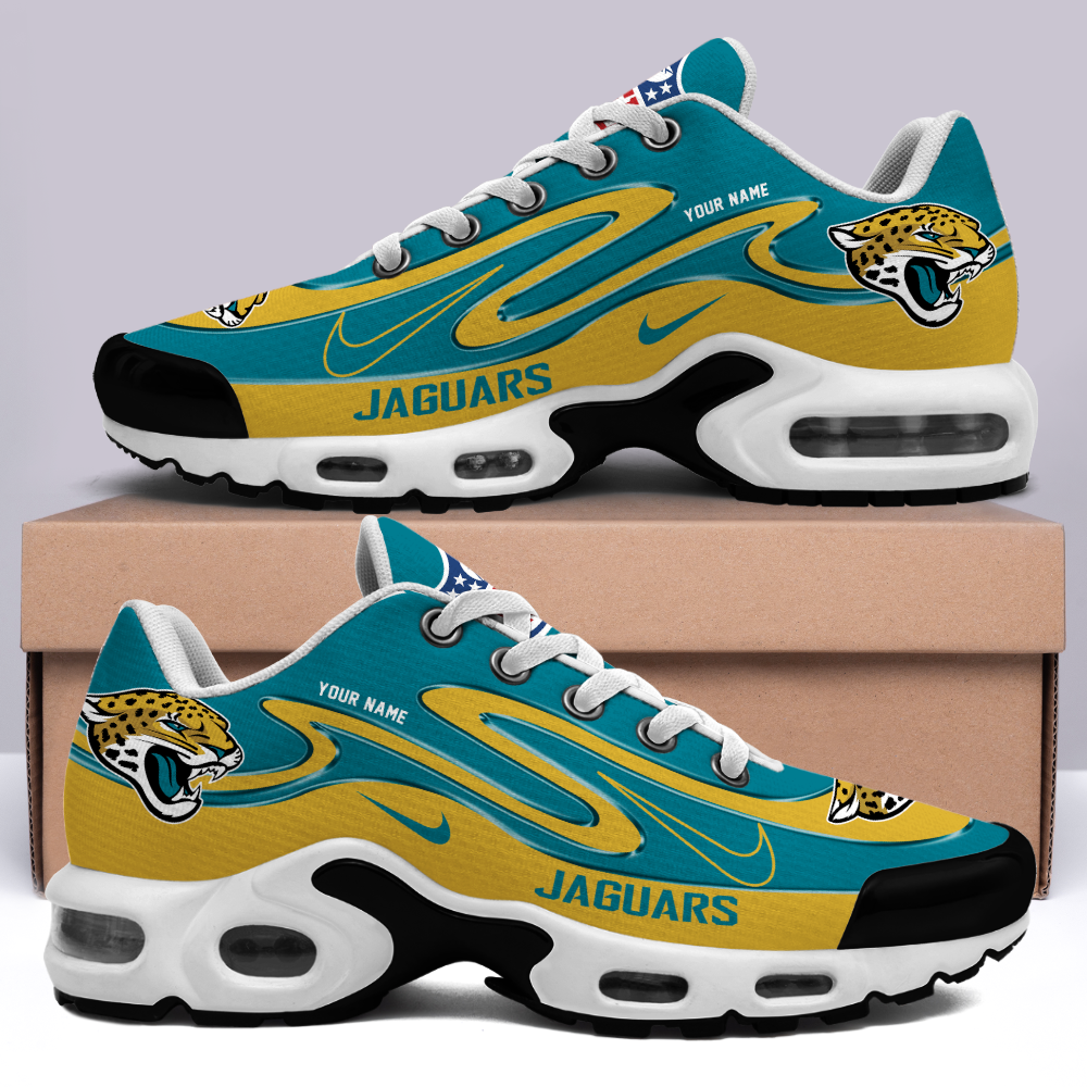 Jacksonville Jaguars-Best Gift For Fans Double Swoosh Personalized H56 Shoes-SP28122315ID02DS01