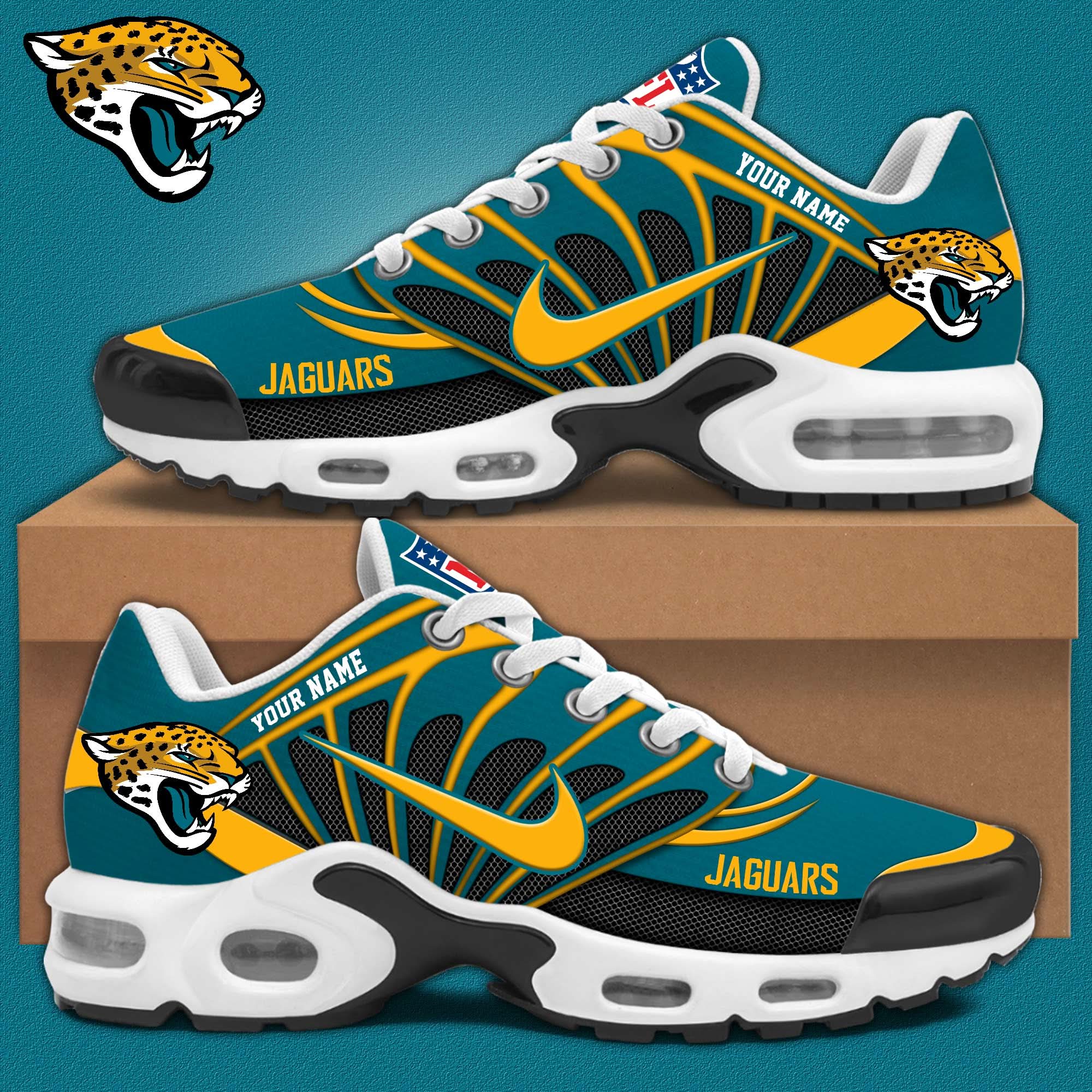 Jacksonville Jaguars Personalized Shoes