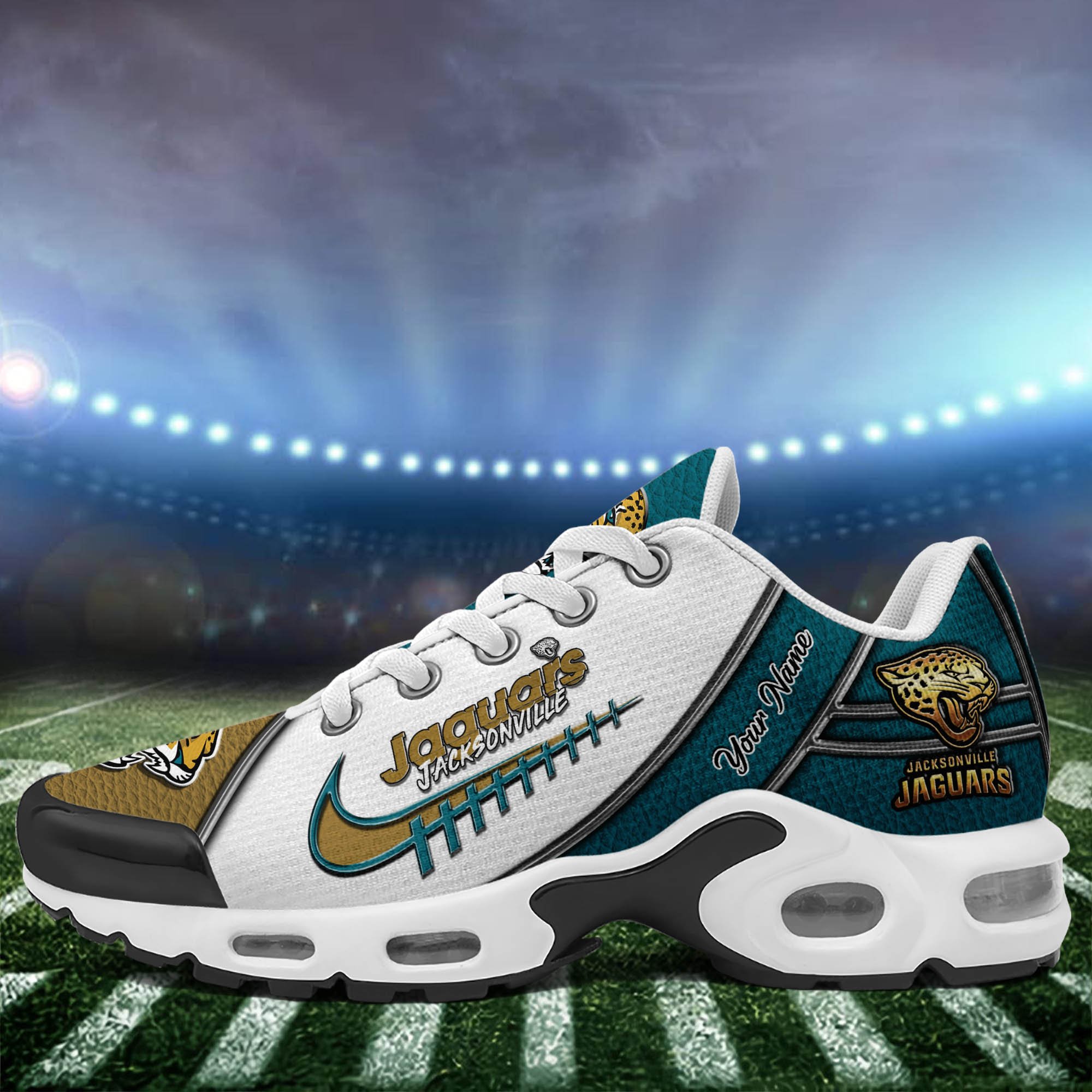 Jacksonville Jaguars TN Shoes 2026 Version Custom Your Name, Football Team Shoes 516