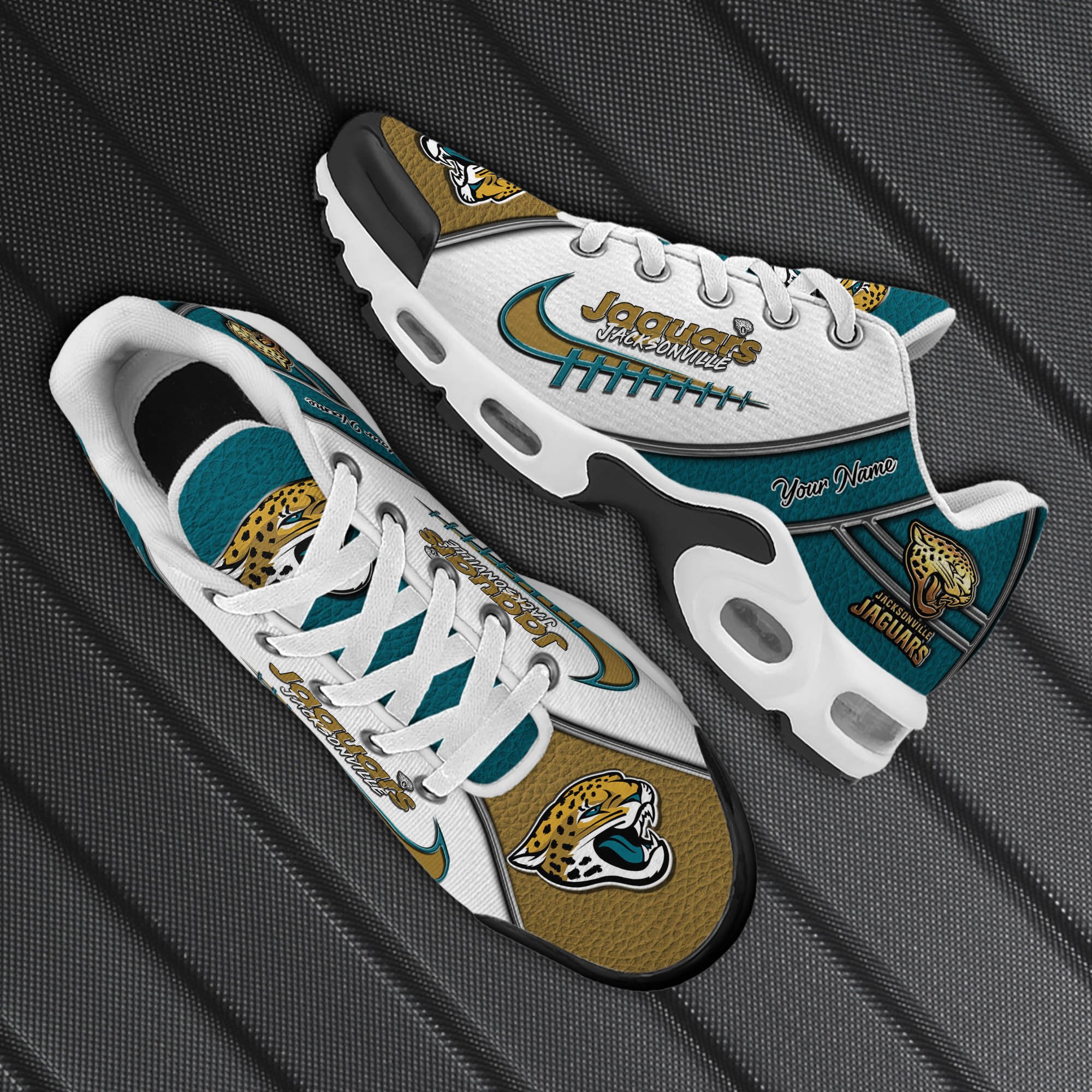 Jacksonville Jaguars TN Shoes 2026 Version Custom Your Name, Football Team Shoes 516