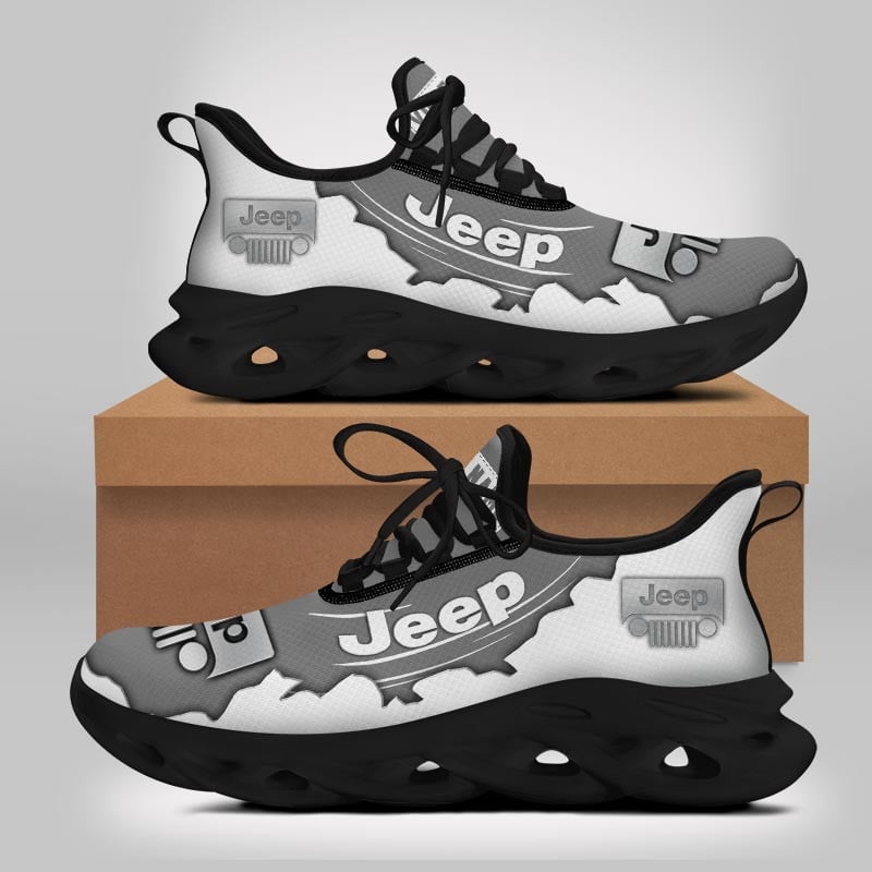 Jeep Custom Name Design Max Soul Sneakers VS12