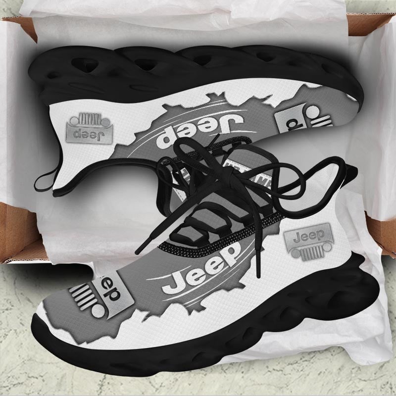 Jeep Custom Name Design Max Soul Sneakers VS12