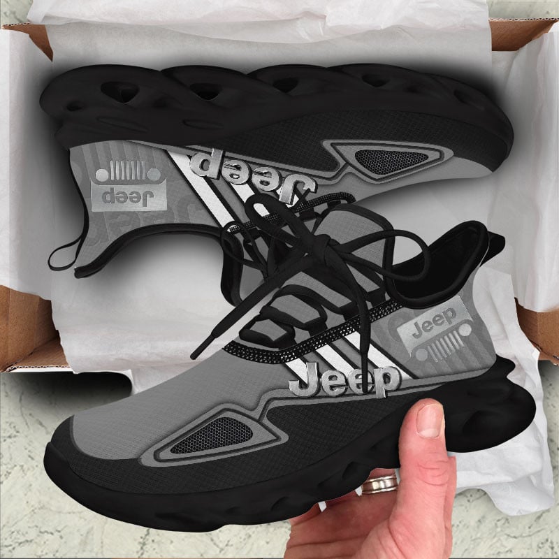 Jeep Custom Name Design Max Soul Sneakers VS13