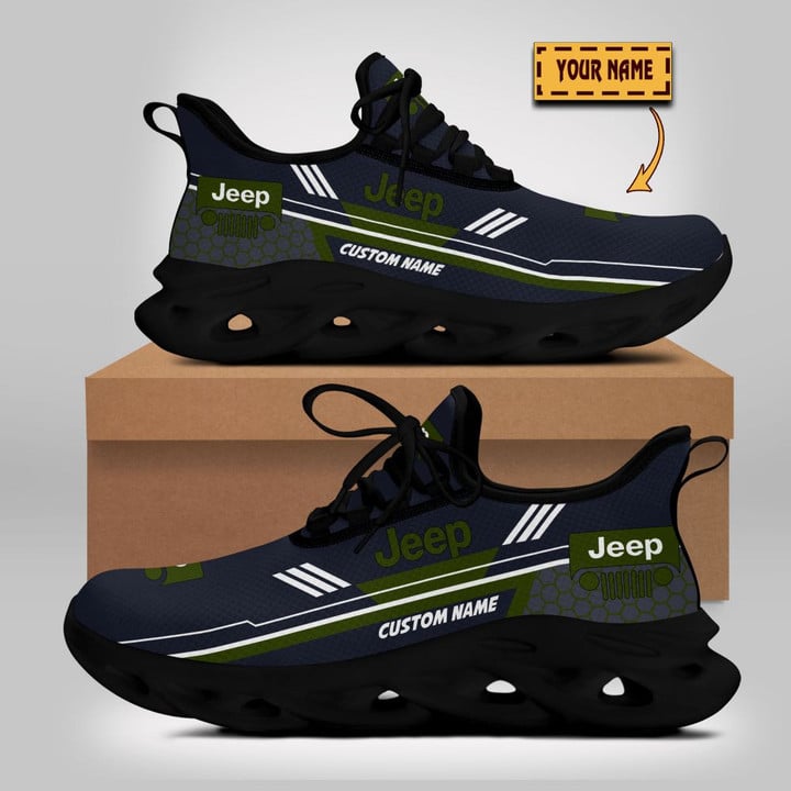 Jeep Custom Name Design Max Soul Sneakers VS14