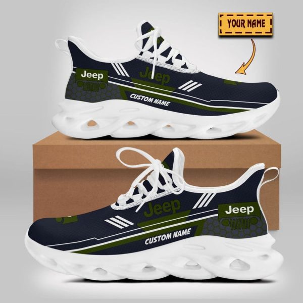 Jeep Custom Name Design Max Soul Sneakers VS14