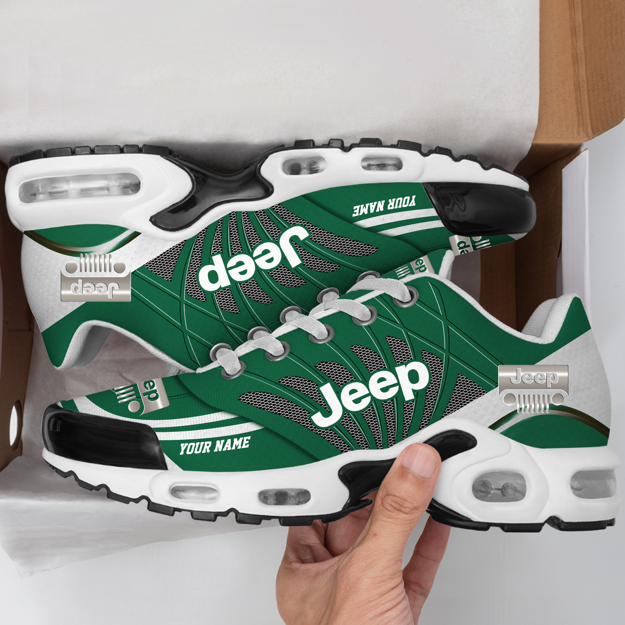 Jeep Custom Name Sport Shoes VS8