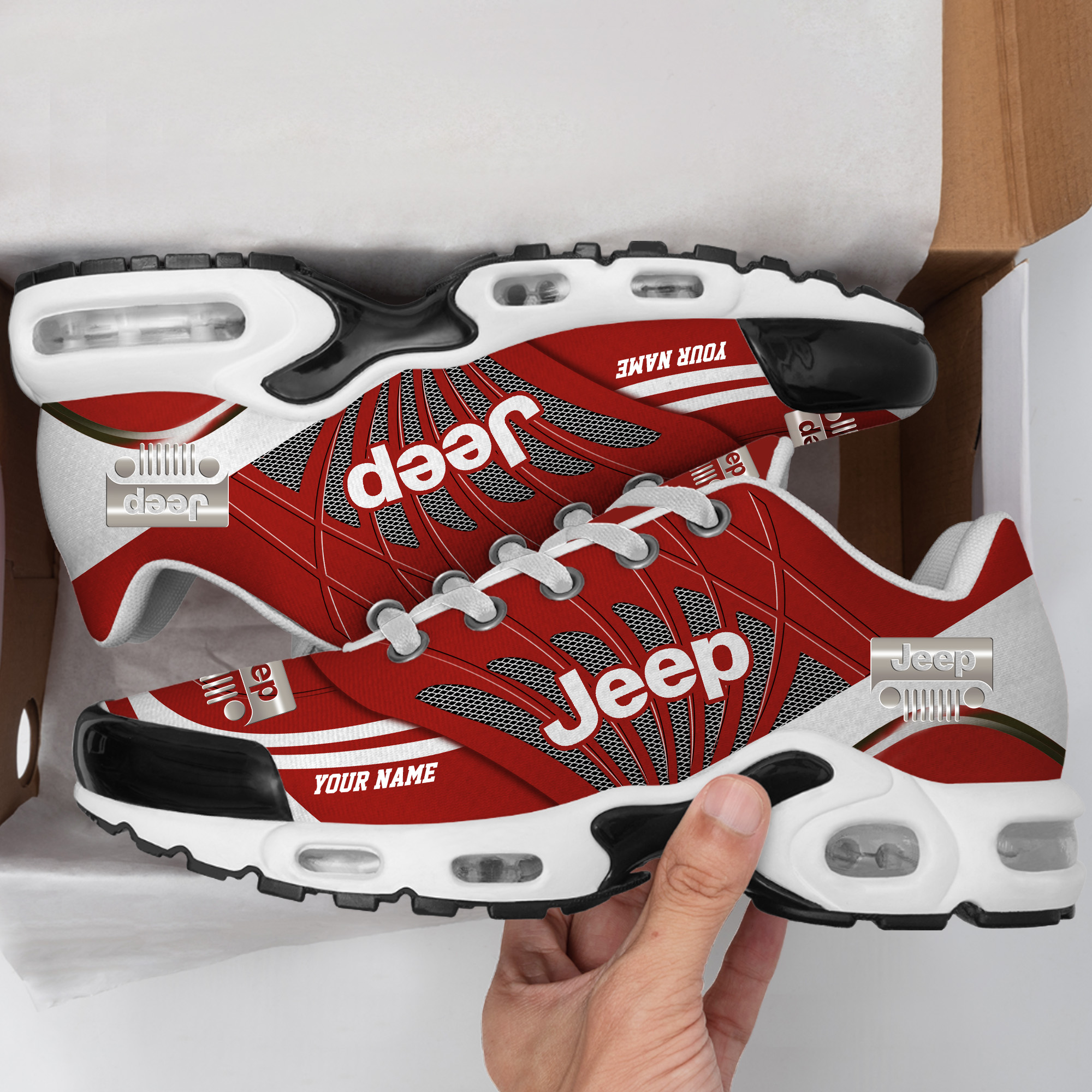 Jeep Custom Name Sport Shoes VS8