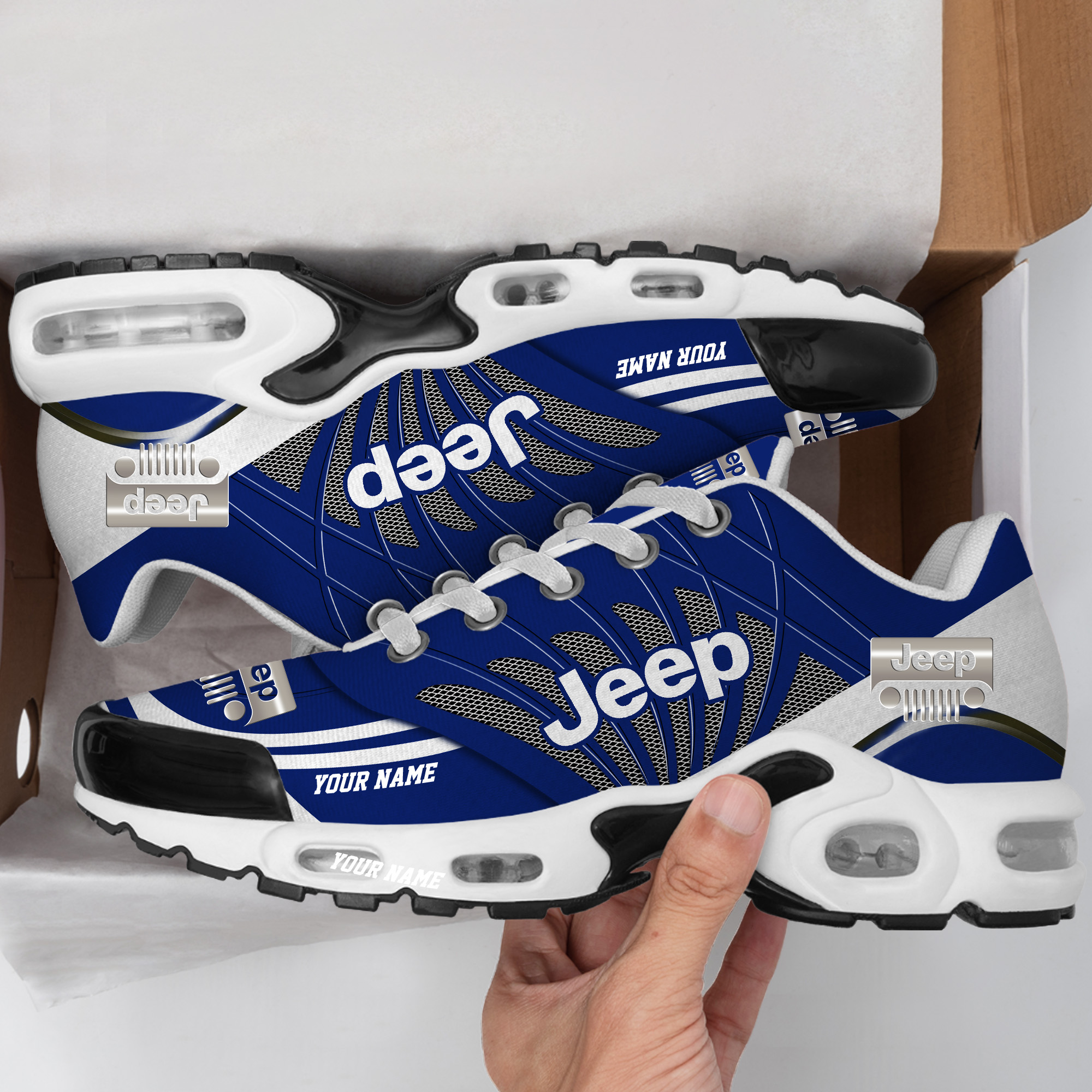 Jeep Custom Name Sport Shoes VS8