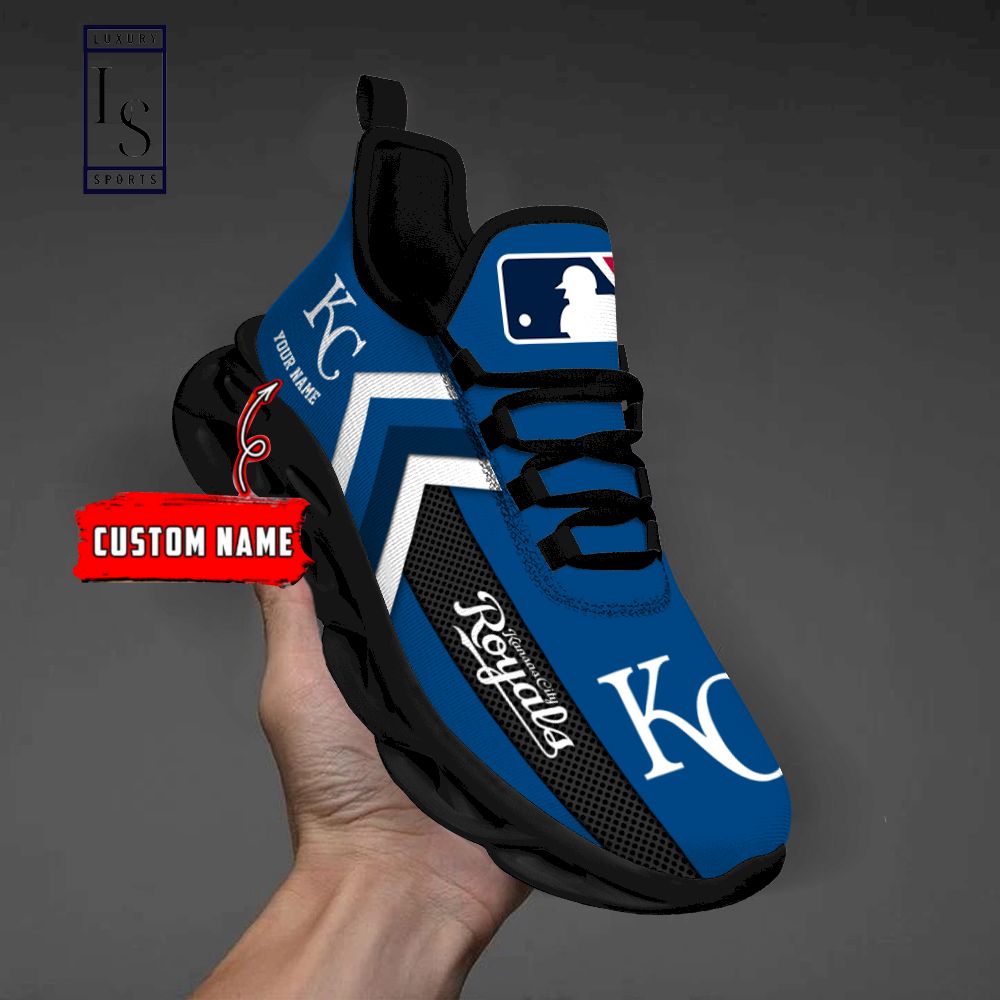 Kansas City Royals Personalized Max Soul Shoes