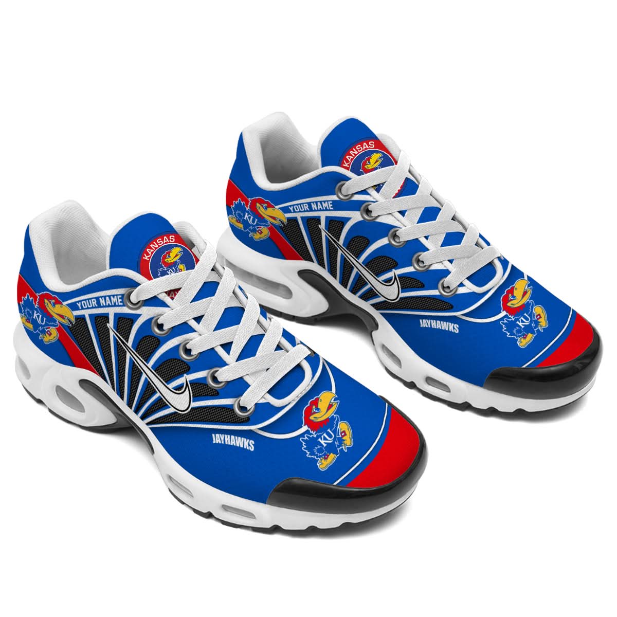 Kansas Jayhawks Air Max Plus Shoes