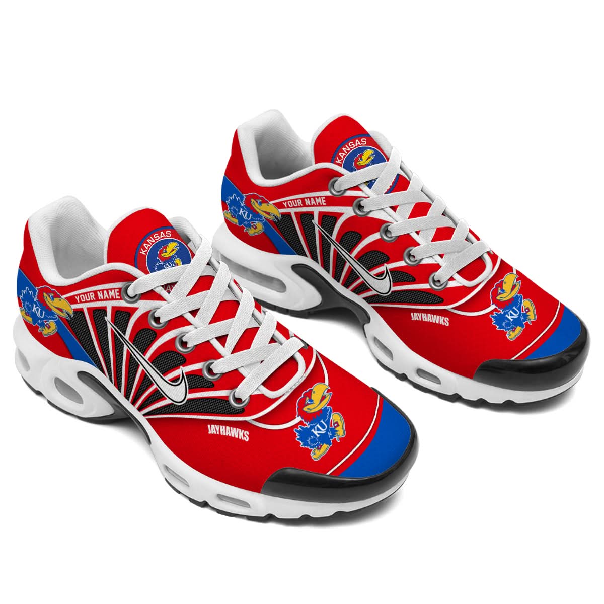 Kansas Jayhawks Air Max Plus Shoes