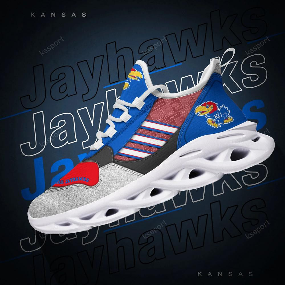 Kansas Jayhawks Max Soul Clunky, Running Sneakers