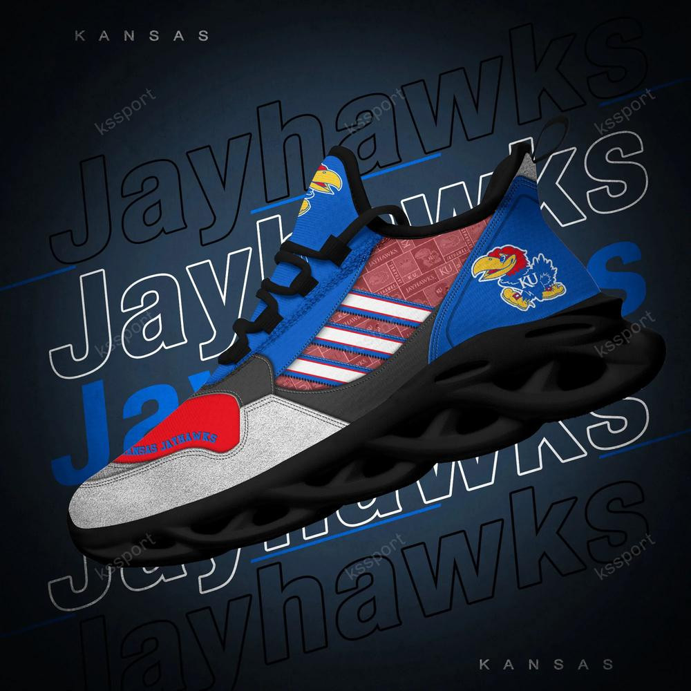 Kansas Jayhawks Max Soul Clunky, Running Sneakers