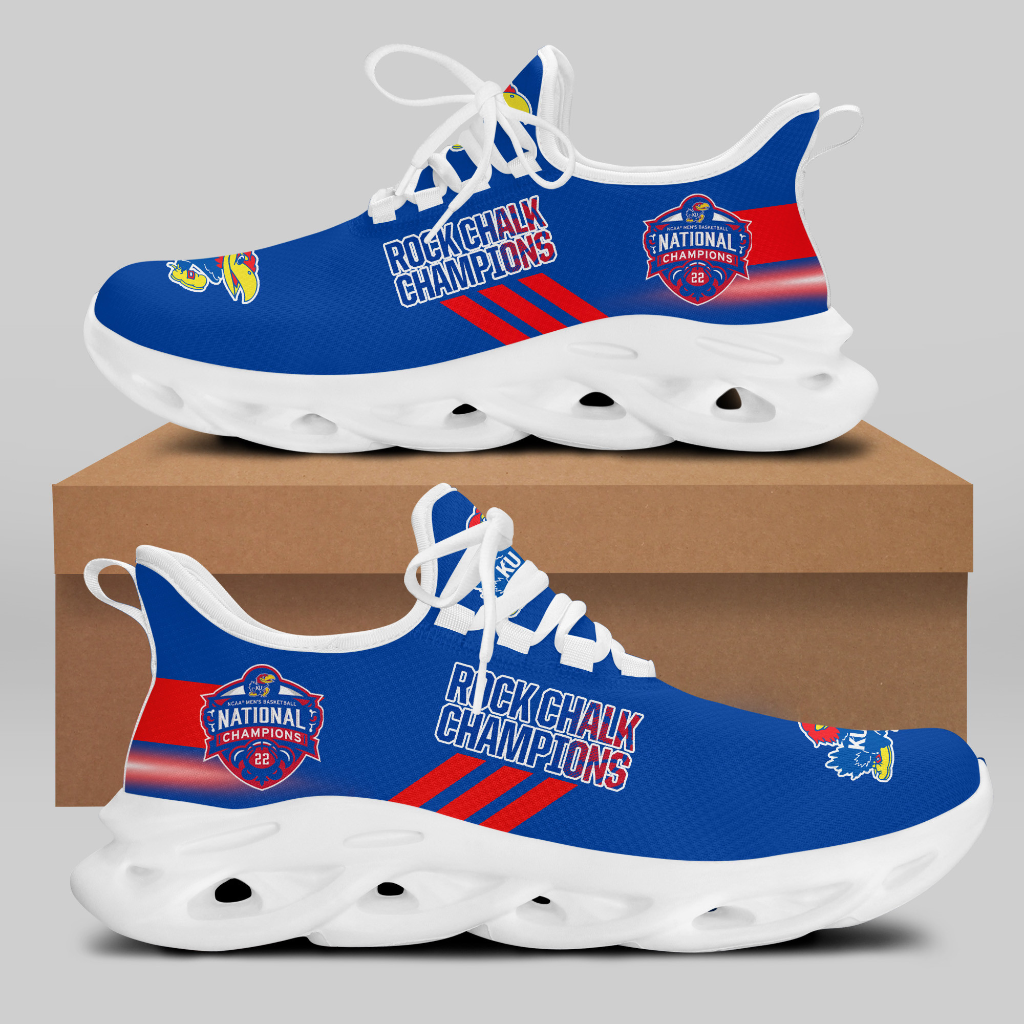 Kansas Jayhawks Running Shoes Ver 8