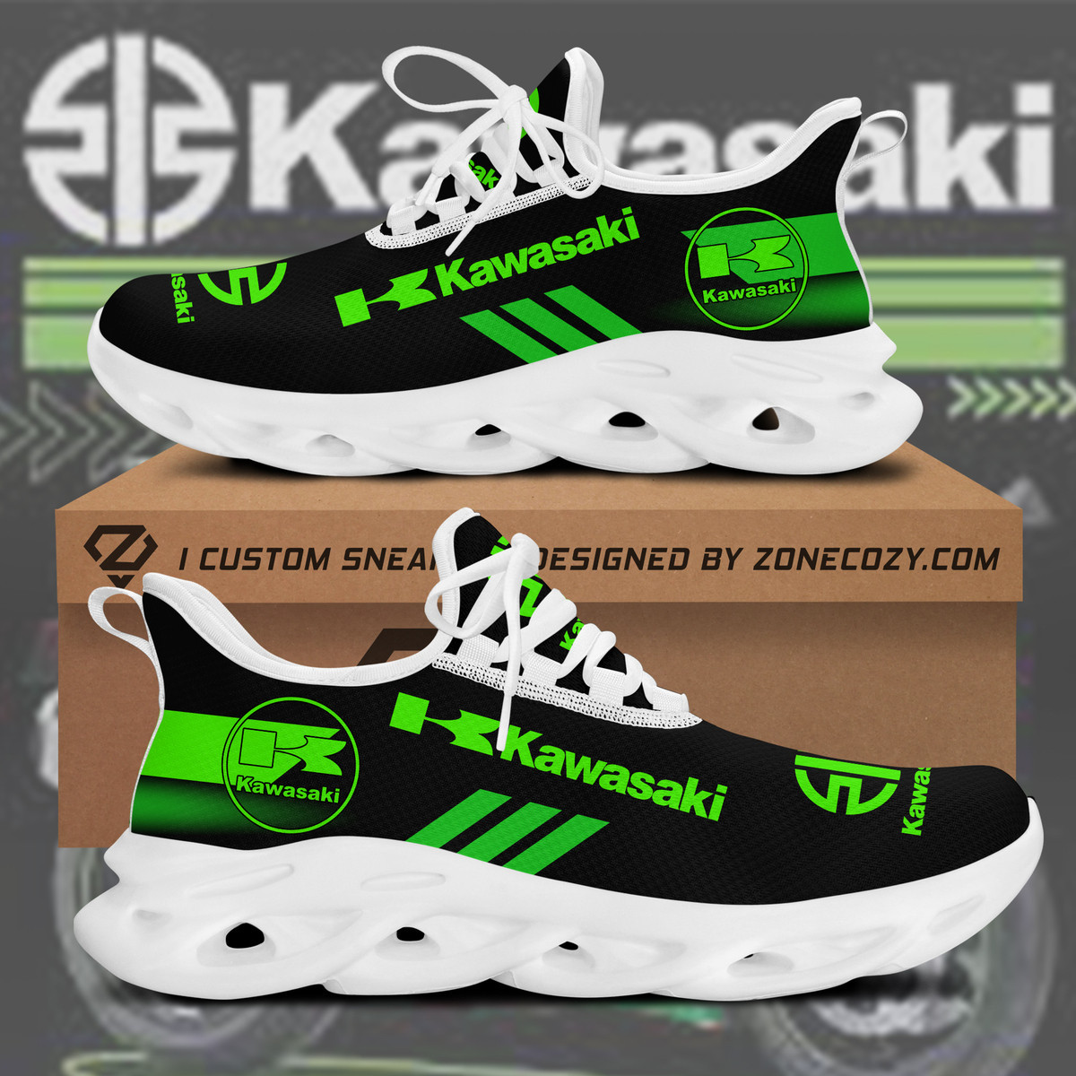 Kawasaki Q9 Clunky Custom Sneaker Q111004